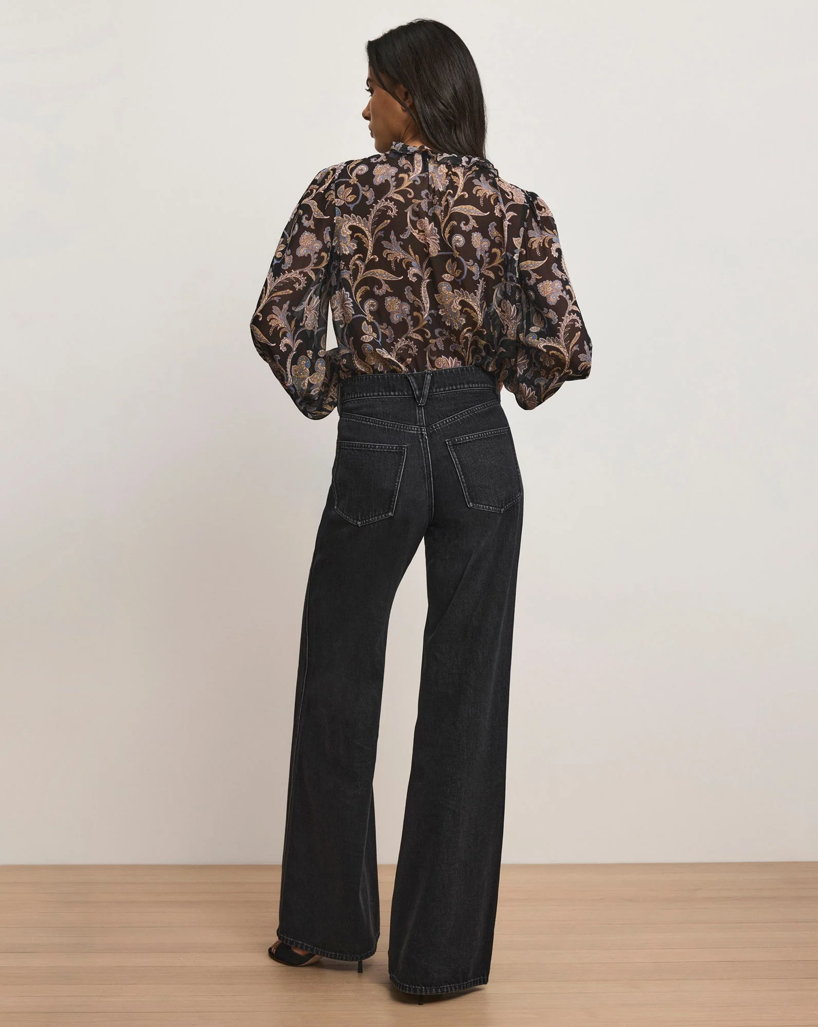 Veronica Beard - Kasey Wide - Leg Jean - Image 5