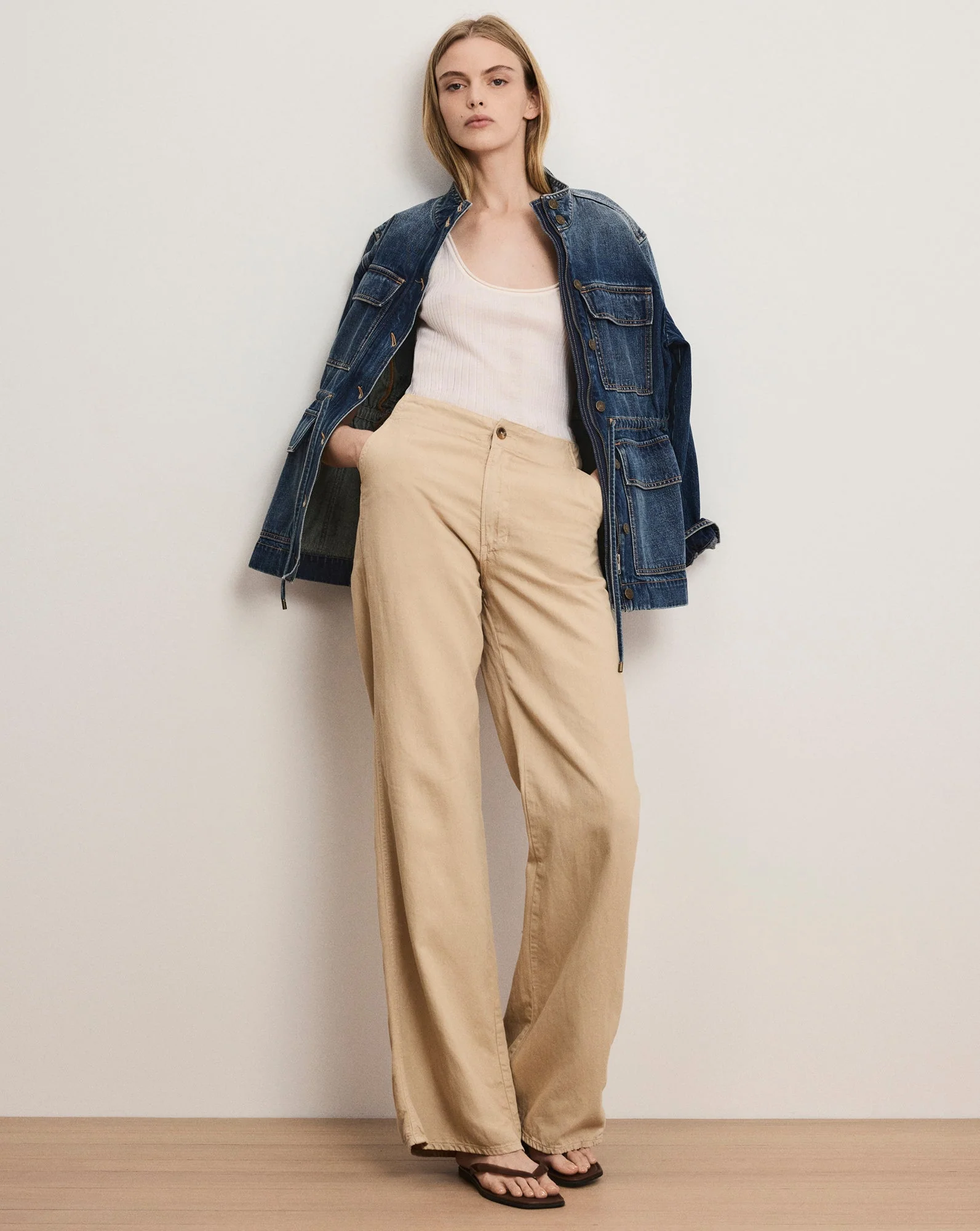 Veronica Beard - Kasey Wide - Leg Pant