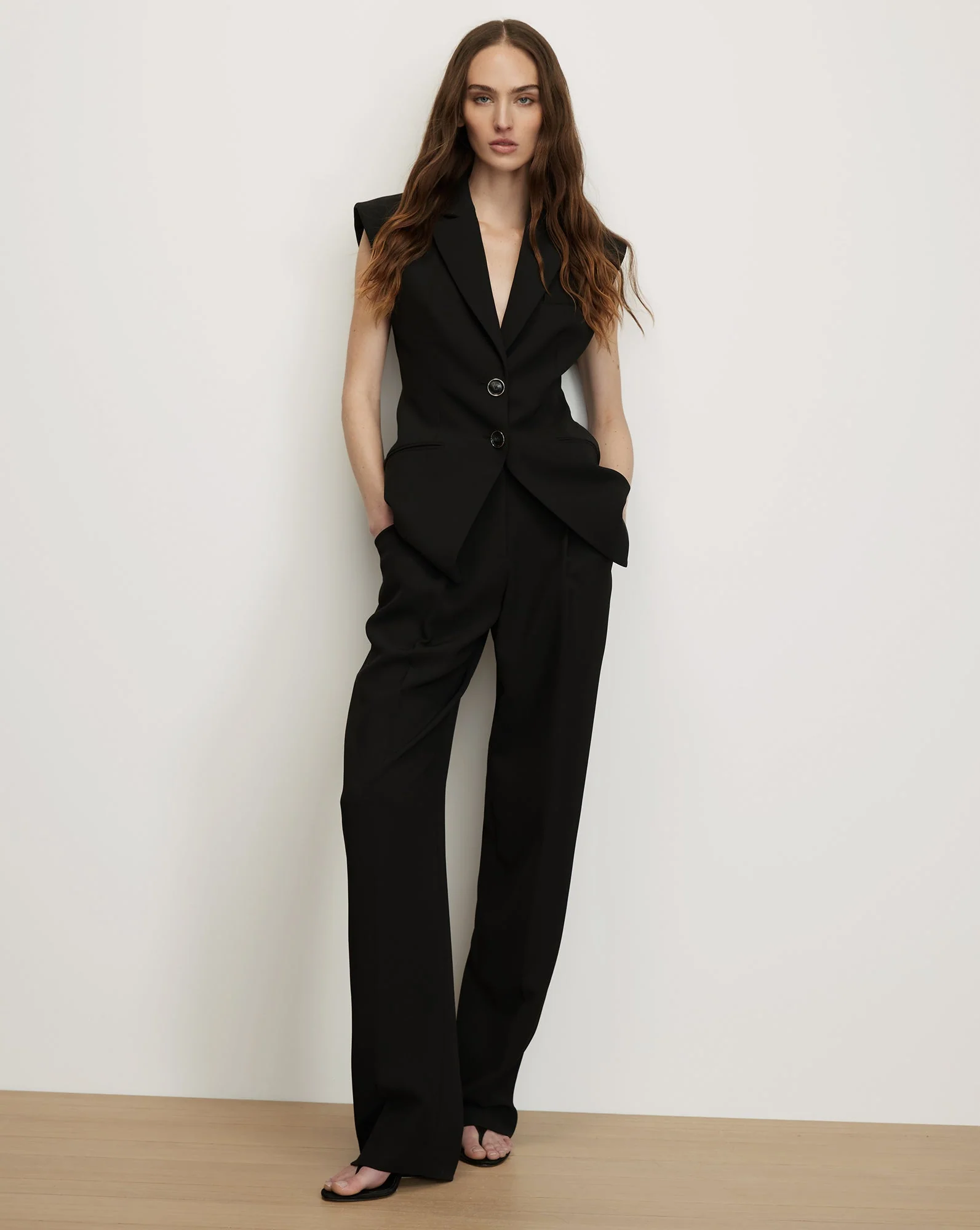 Veronica Beard - Kenneth Pleated Pant - Image 5