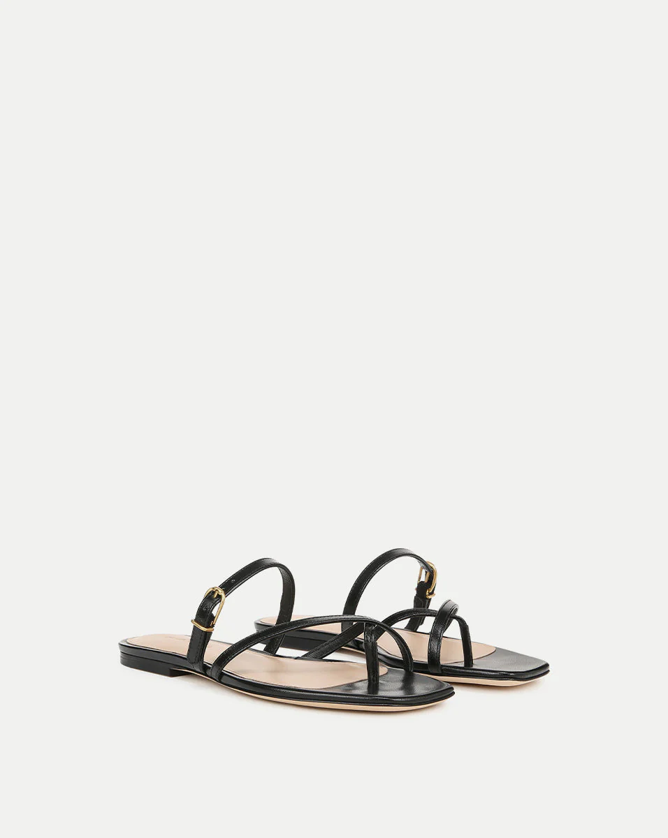 Veronica Beard - Marthe Leather Sandal - Image 2