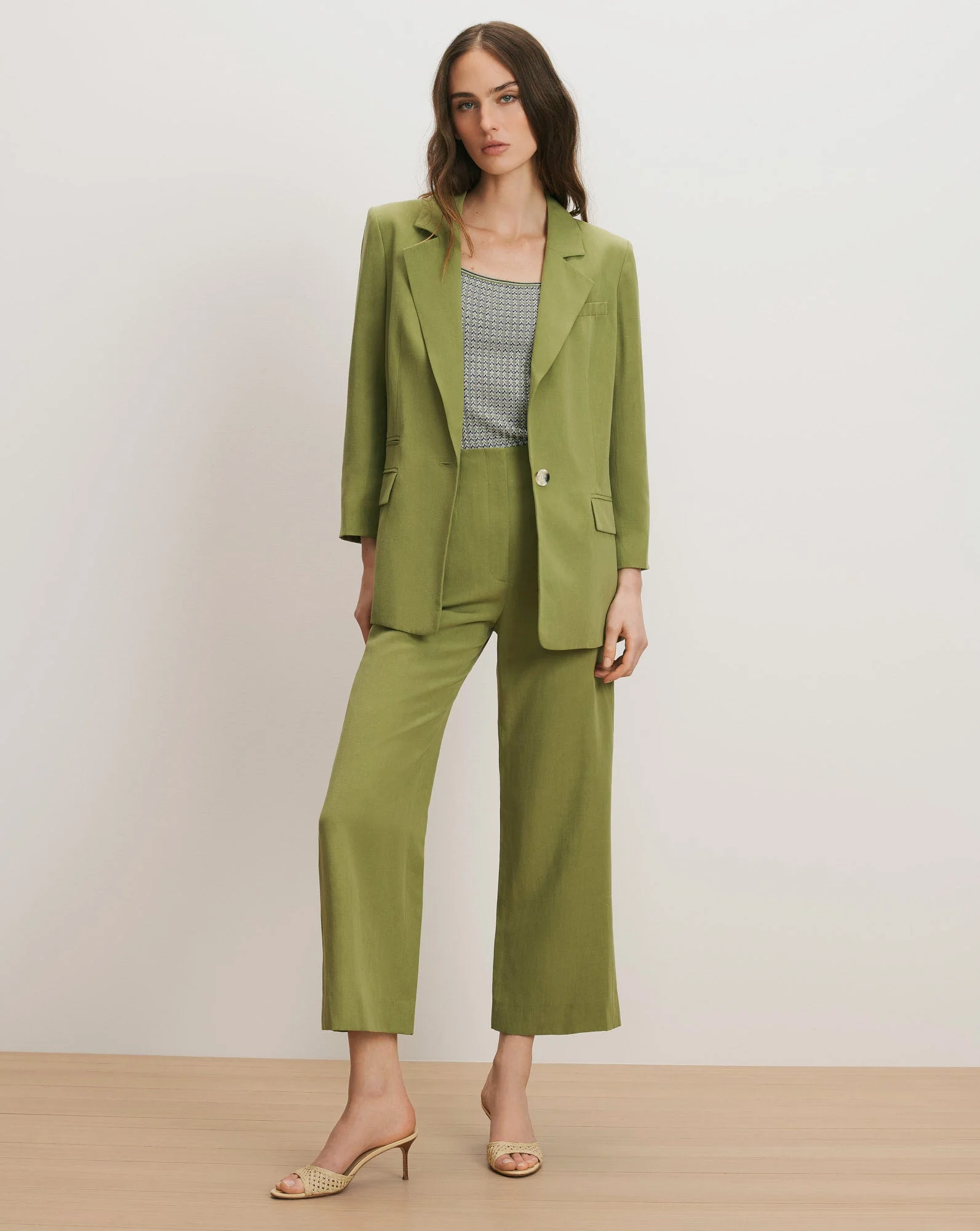Veronica Beard - McGowan Linen Dickey Jacket - Image 6