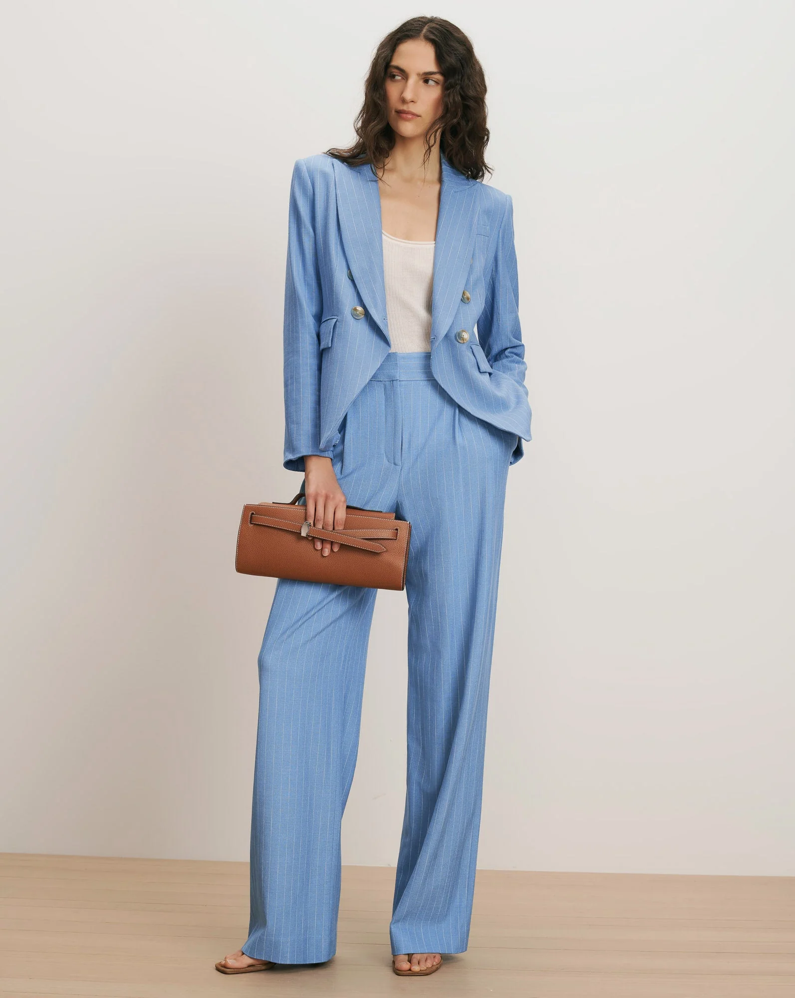 Veronica Beard - Miller Pinstripe Dickey Jacket - Image 2