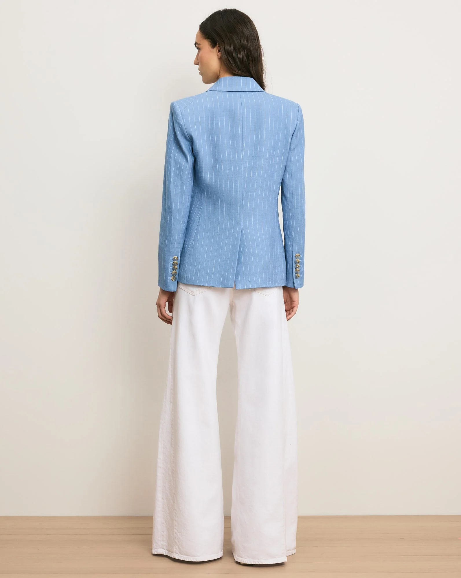 Veronica Beard - Miller Pinstripe Dickey Jacket - Image 4