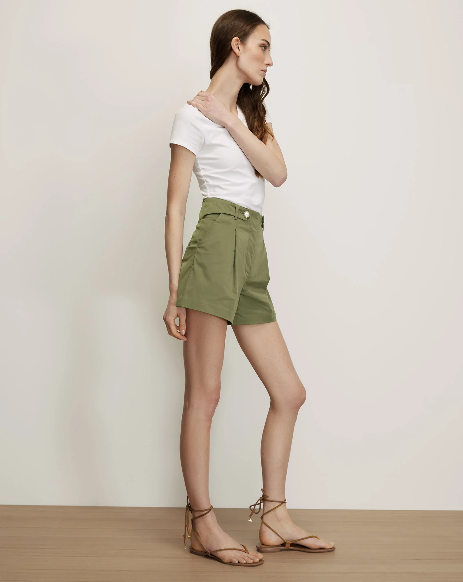 Veronica Beard - Payner Pleated Short - Image 3