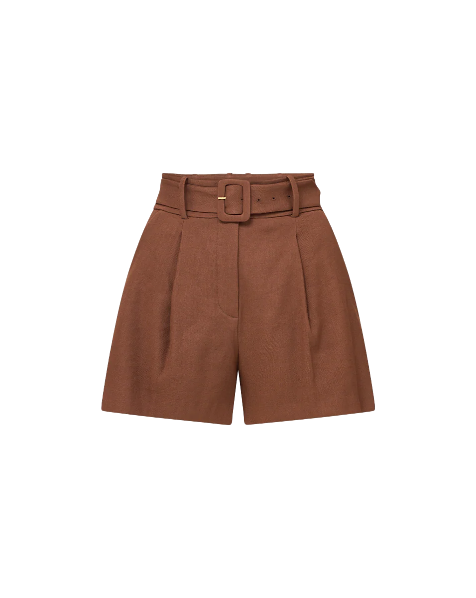 Veronica Beard - Piper Stretch - Linen Short - Image 7