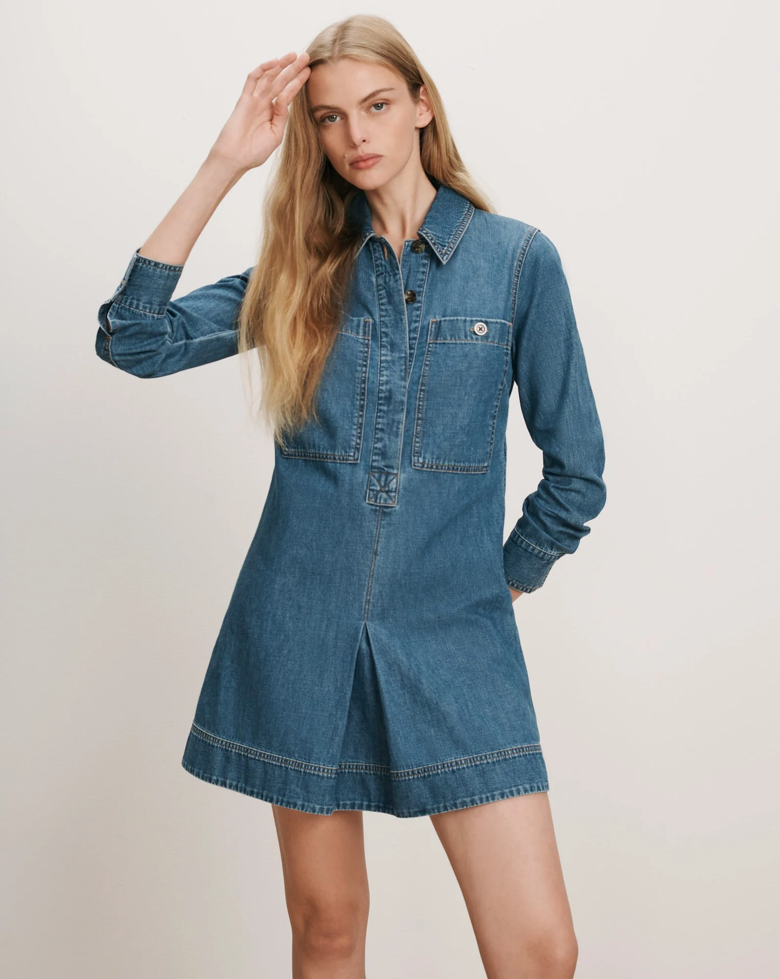 Veronica Beard - Pryce Mini Shirtdress