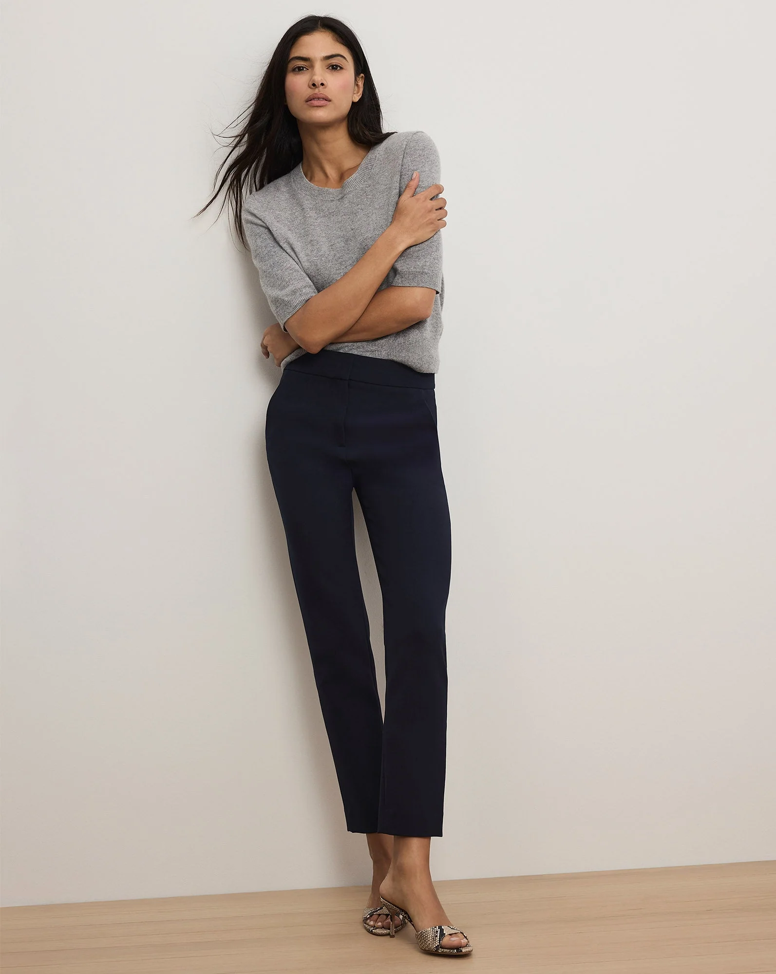 Veronica Beard - Renzo Clean Waistband Pant