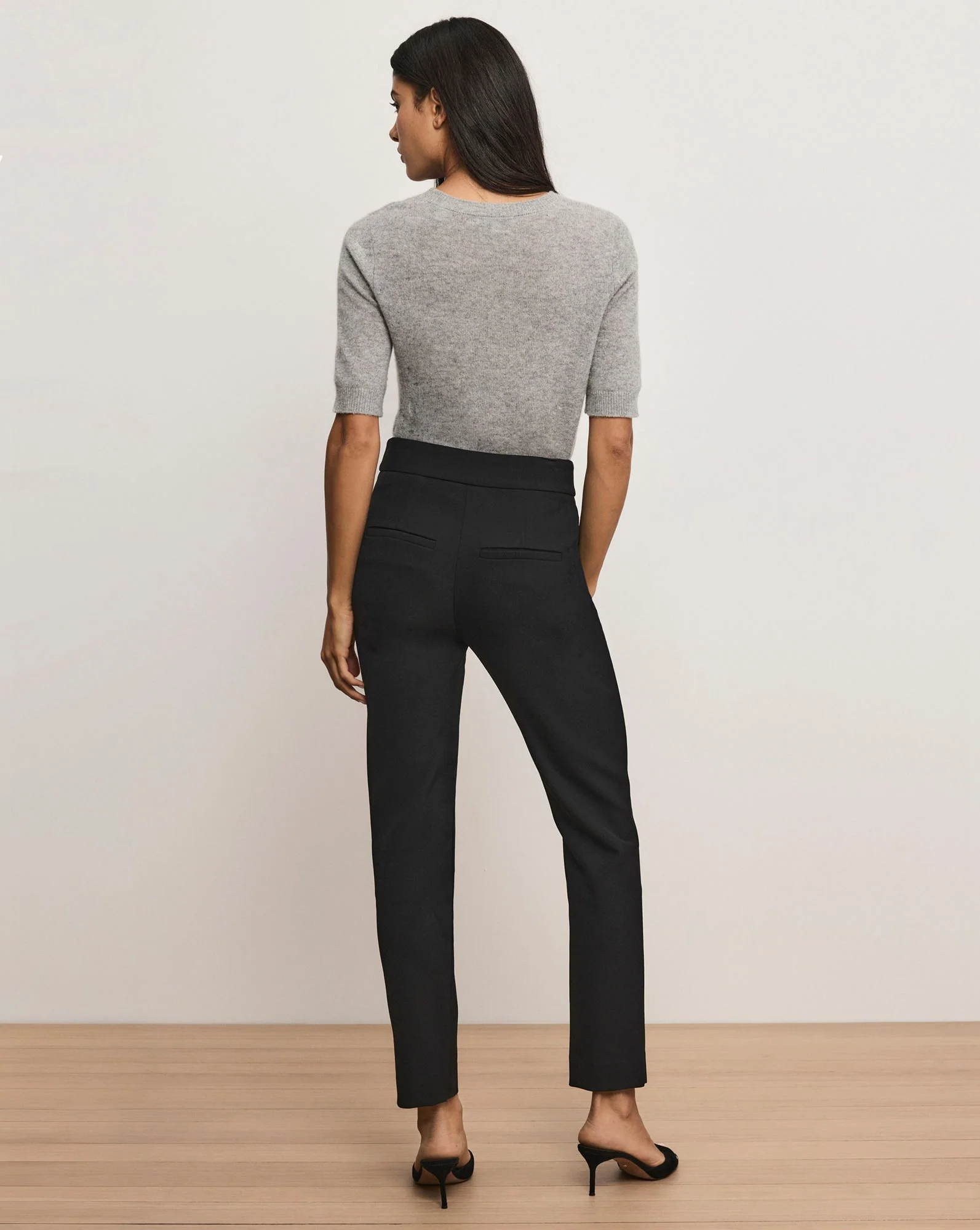 Veronica Beard - Renzo Clean Waistband Pant - Image 4