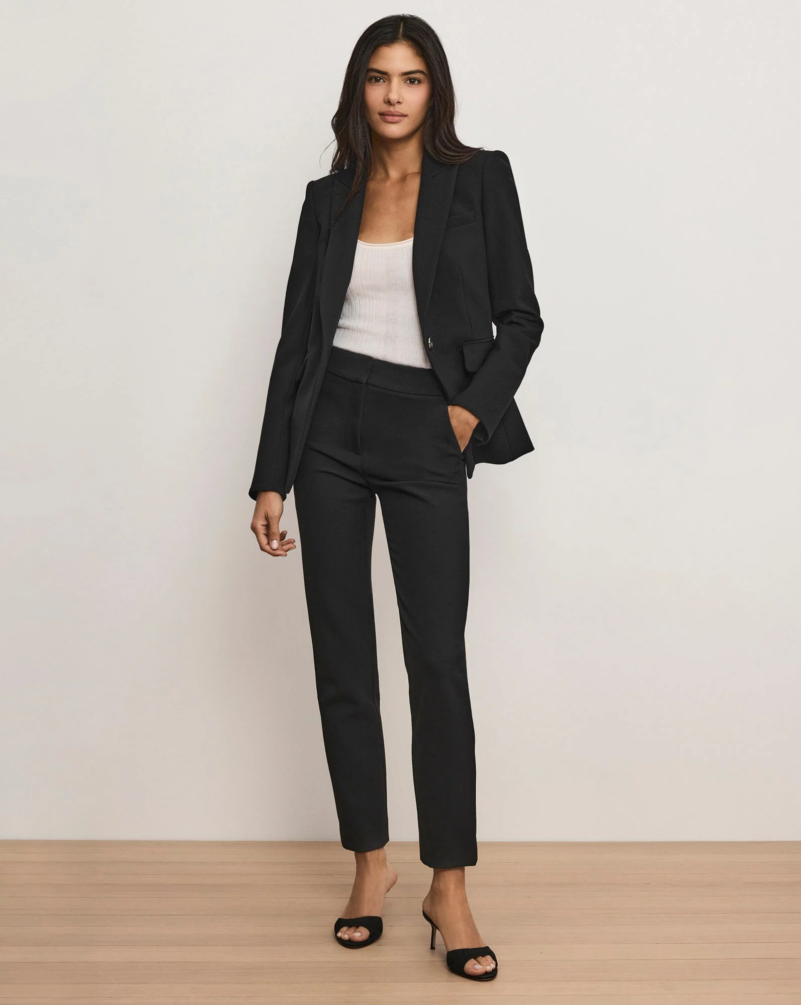 Veronica Beard - Renzo Clean Waistband Pant - Image 5