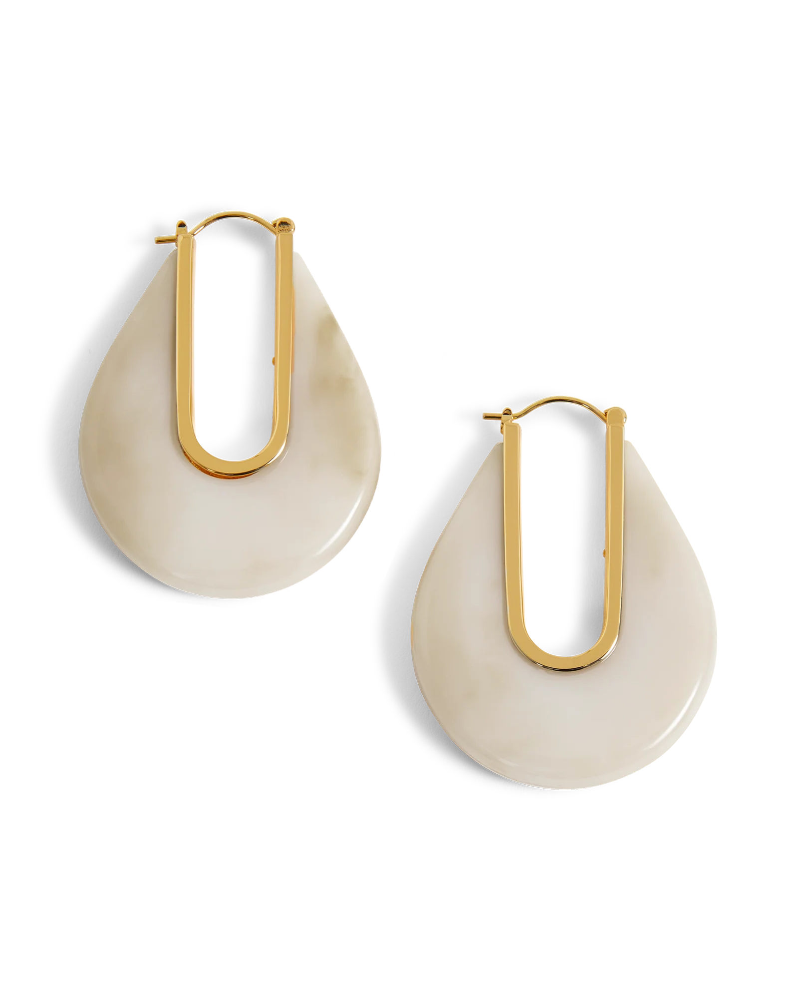 Veronica Beard - Resin Drop Hoop Earring - Image 5