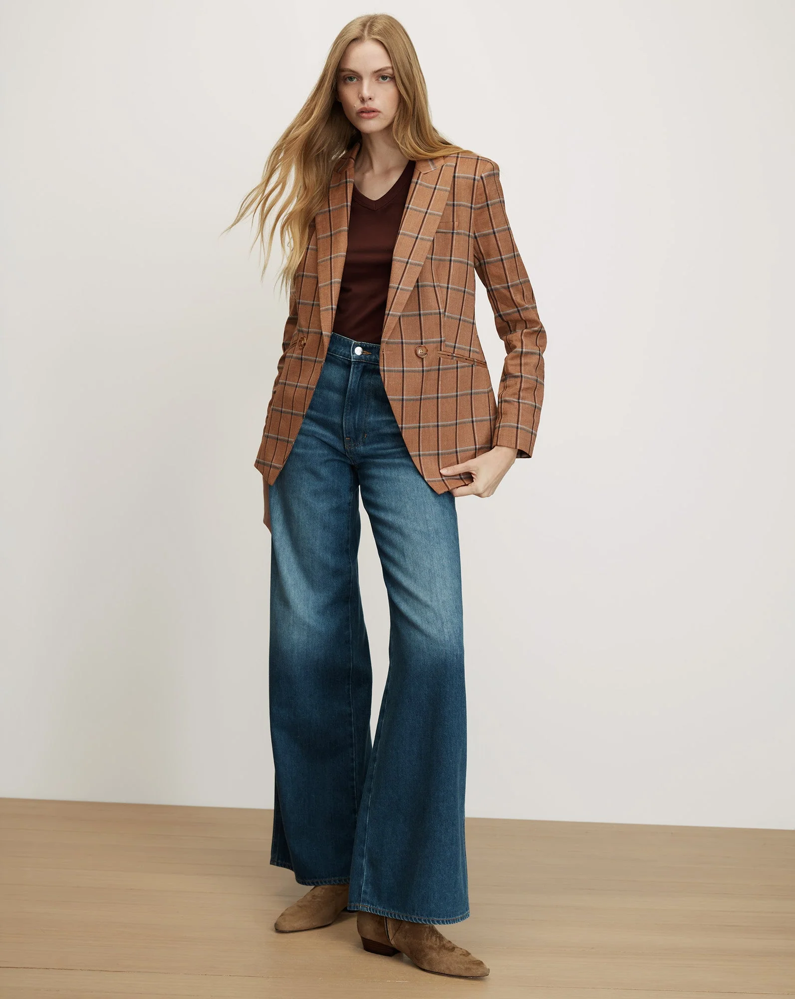 Veronica Beard - Rickie Plaid Dickey Jacket - Image 2