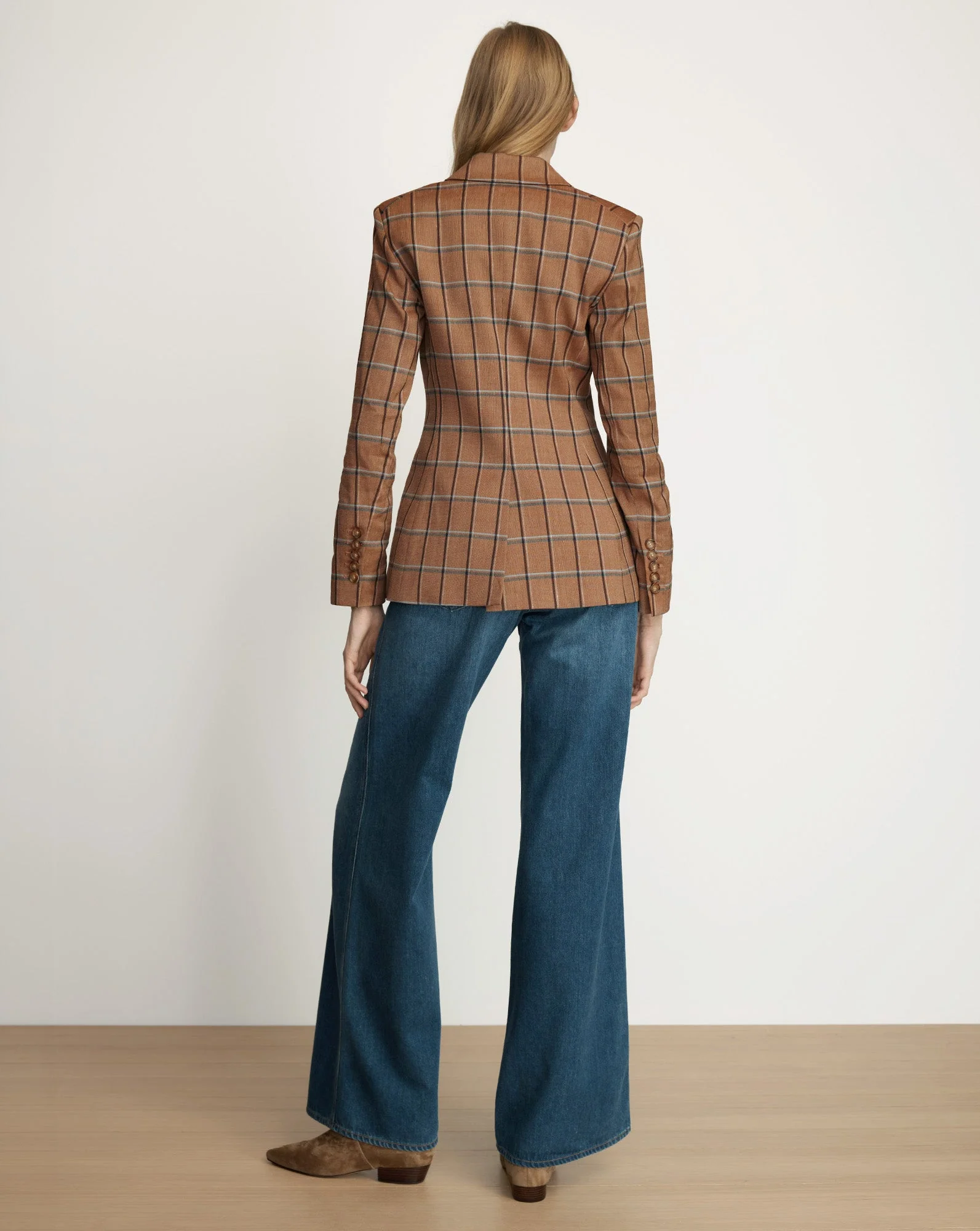 Veronica Beard - Rickie Plaid Dickey Jacket - Image 5