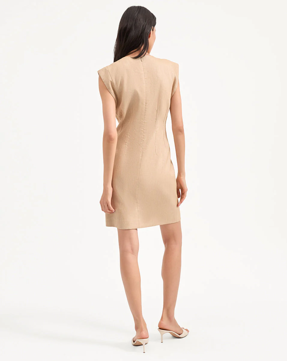 Veronica Beard - Rosedale Linen Mini Dress - Image 10