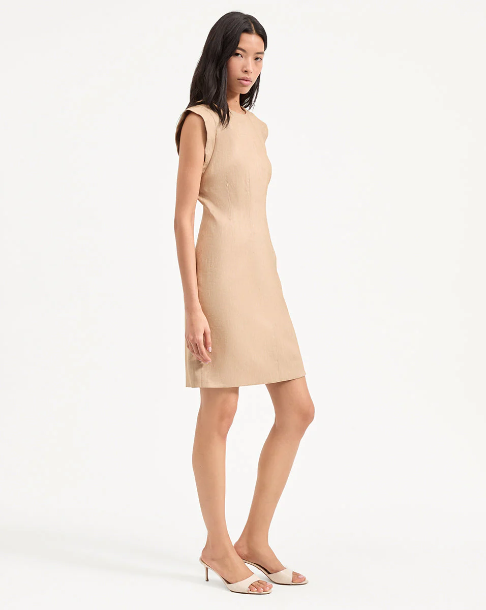 Veronica Beard - Rosedale Linen Mini Dress - Image 7