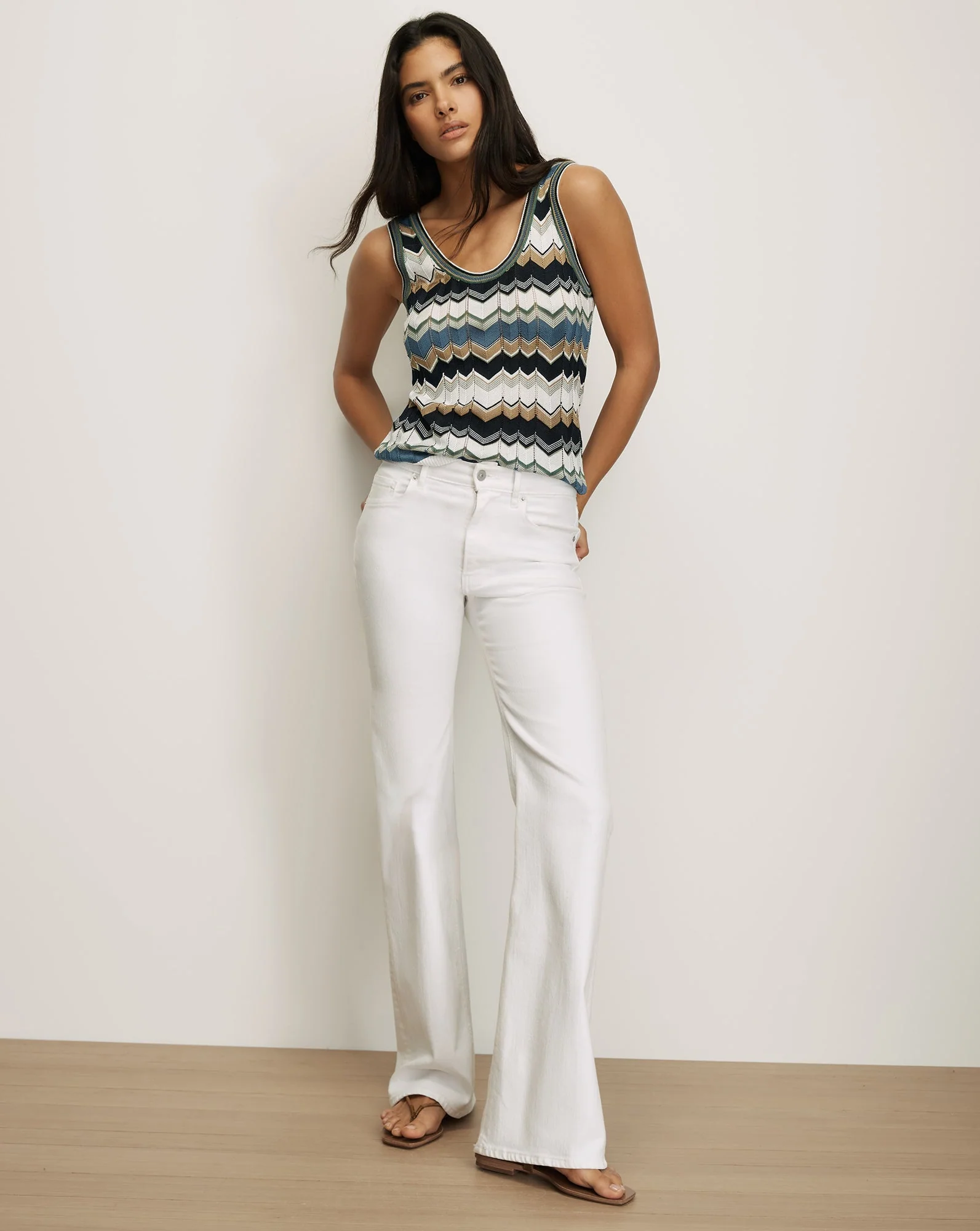 Veronica Beard - Sandra Knit Tank Top - Image 2