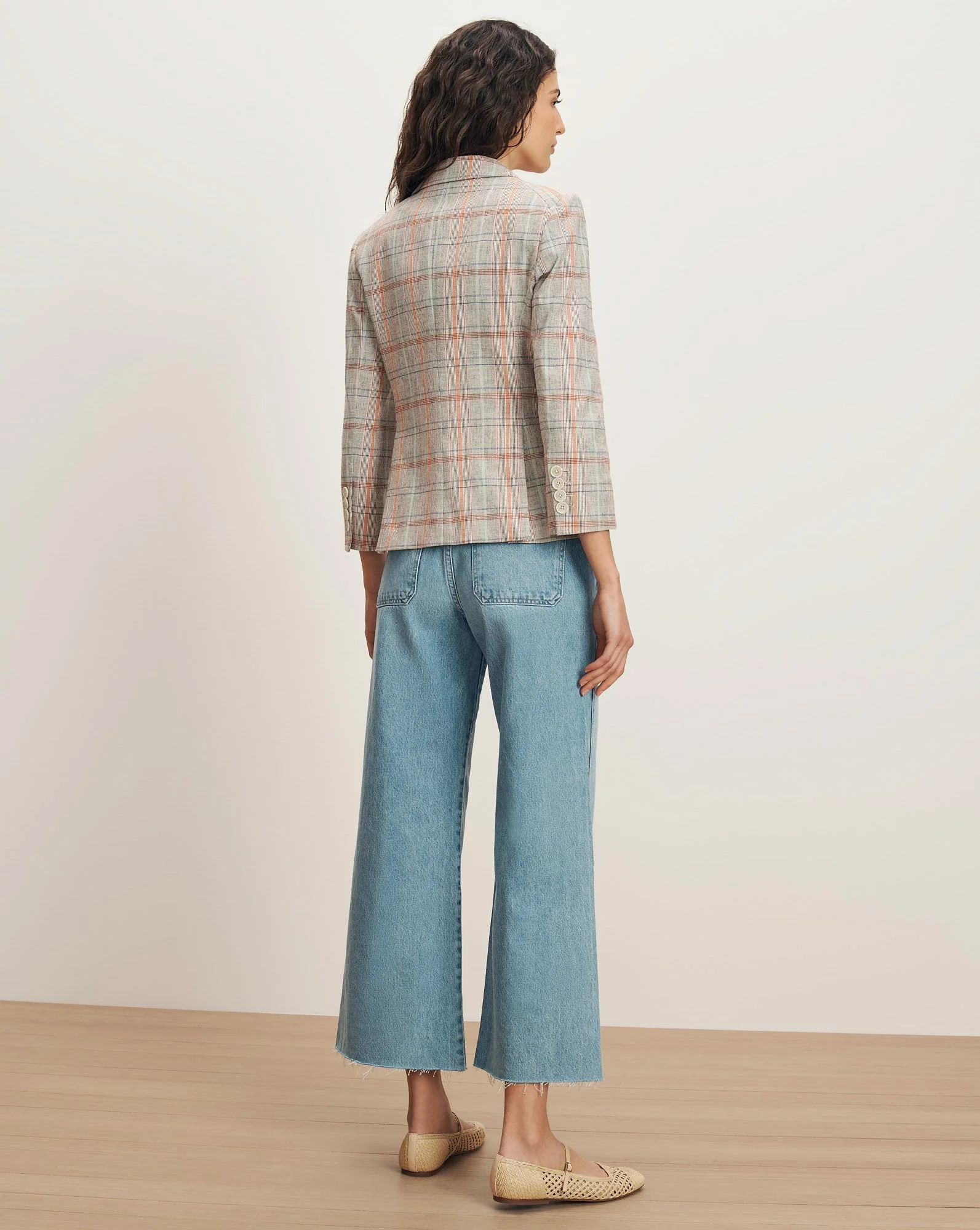 Veronica Beard - Schoolboy Plaid Dickey Jacket - Image 5