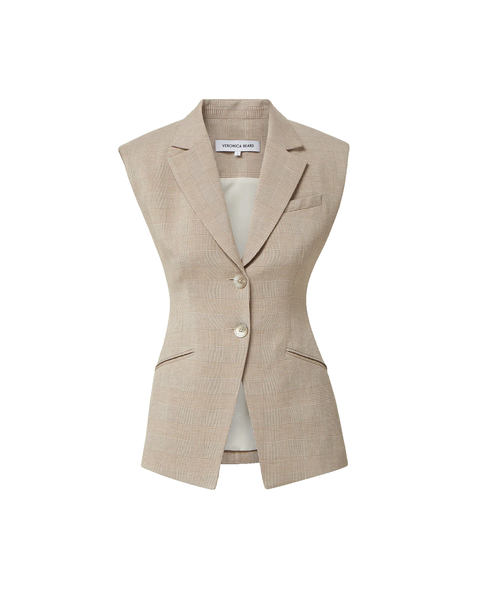 Veronica Beard - Sorenne Plaid Vest - Image 7