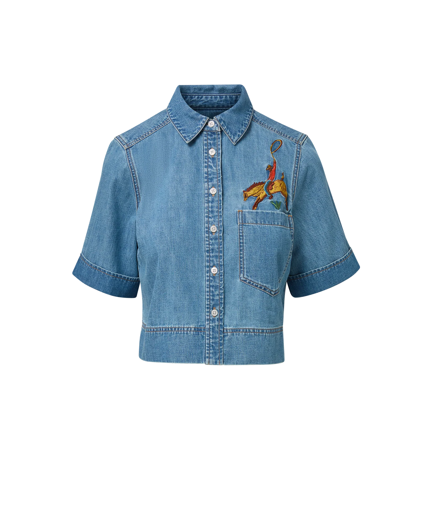 Veronica Beard - Spruce Button - Down Shirt - Image 6