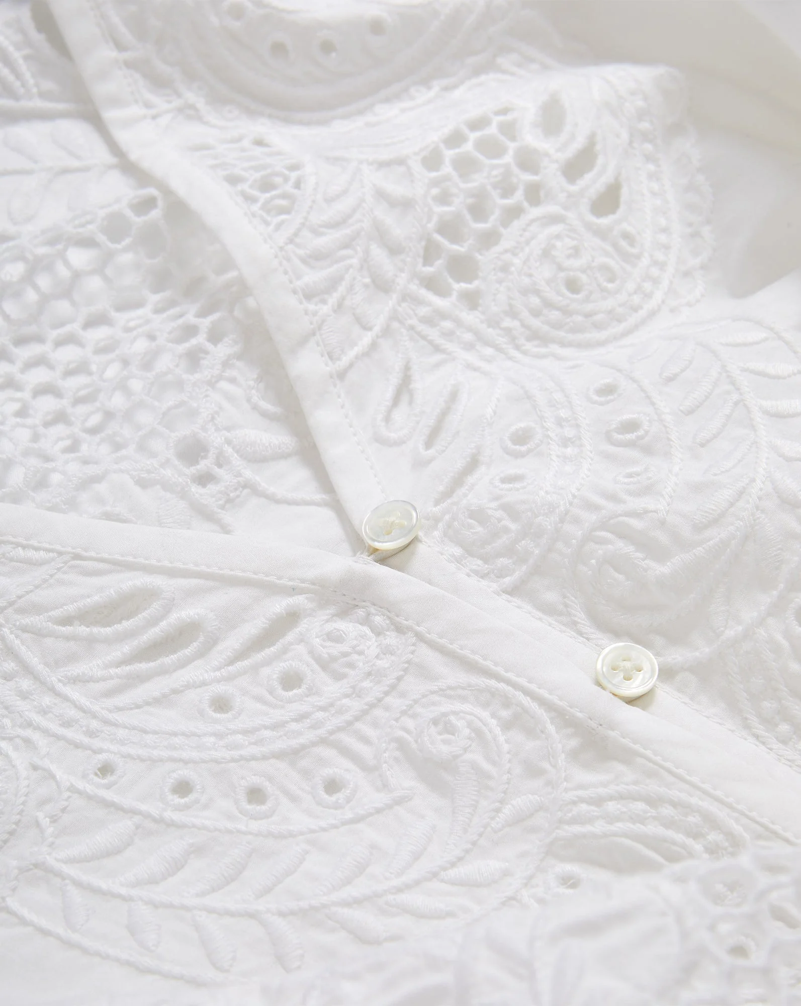 Veronica Beard - Suniva Embroidered Shirt - Image 3