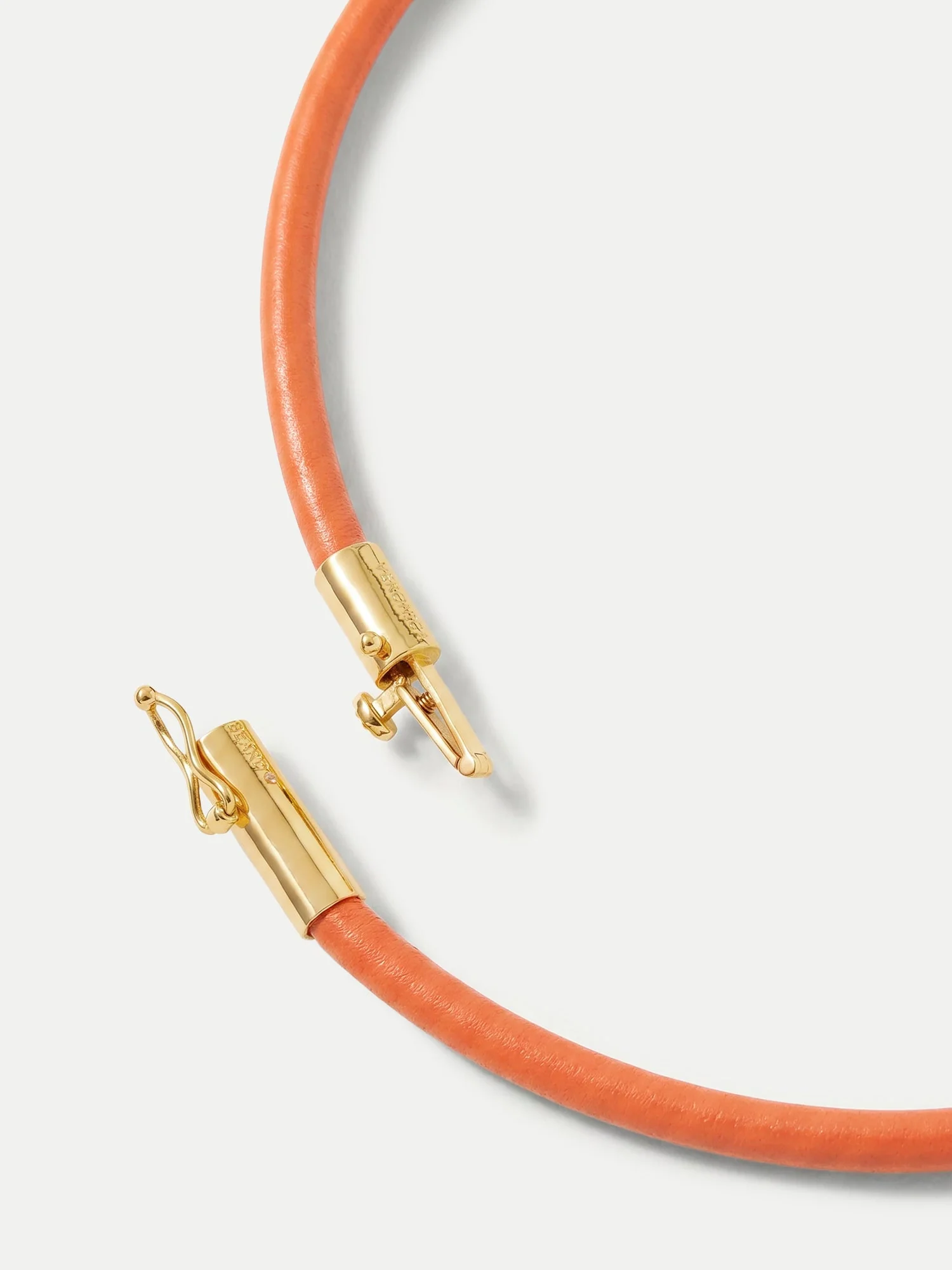 Veronica Beard - Tiger’s Eye Leather Cord Necklace - Image 4