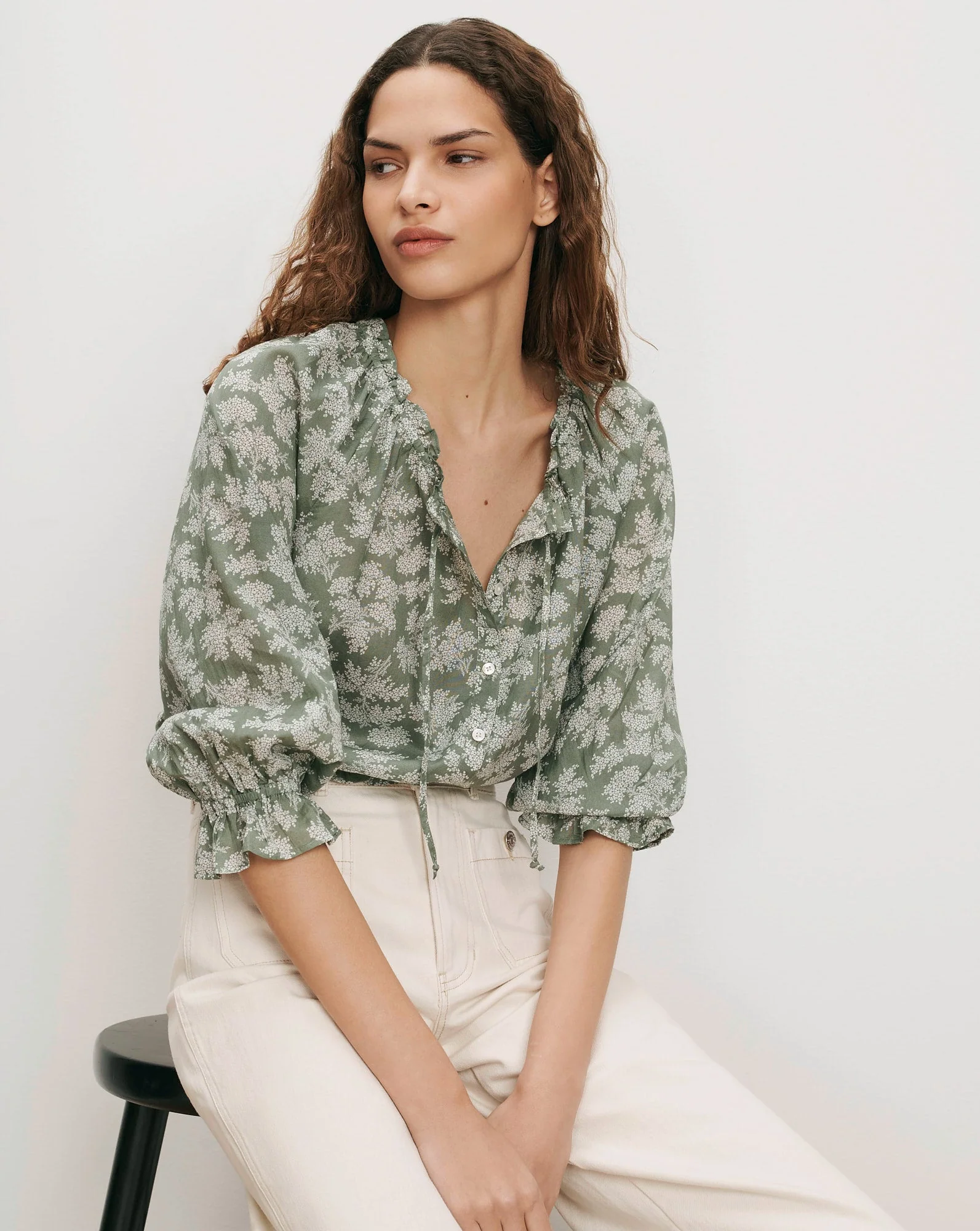 Veronica Beard - Williamsen Floral Blouse