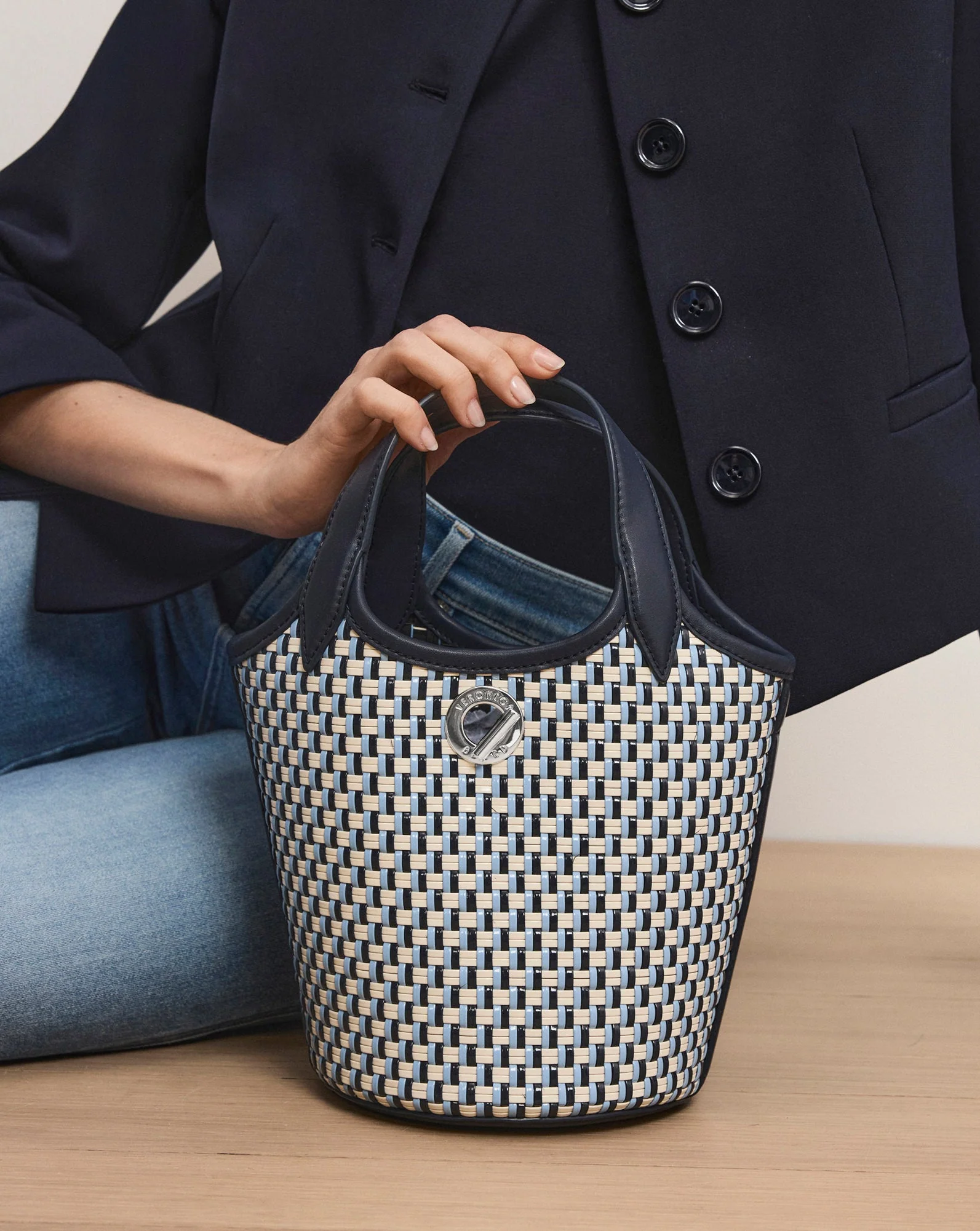 Veronica Beard - Woven Anchor Bag - Image 6