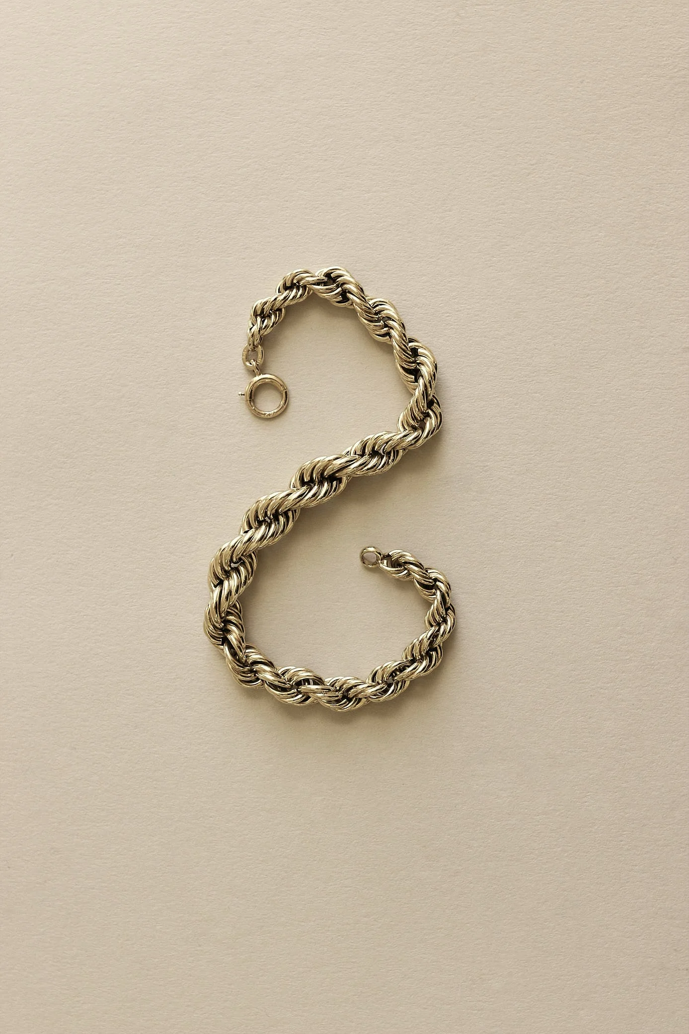 Kinn - Vintage Bold Rope Chain Bracelet - Image 4