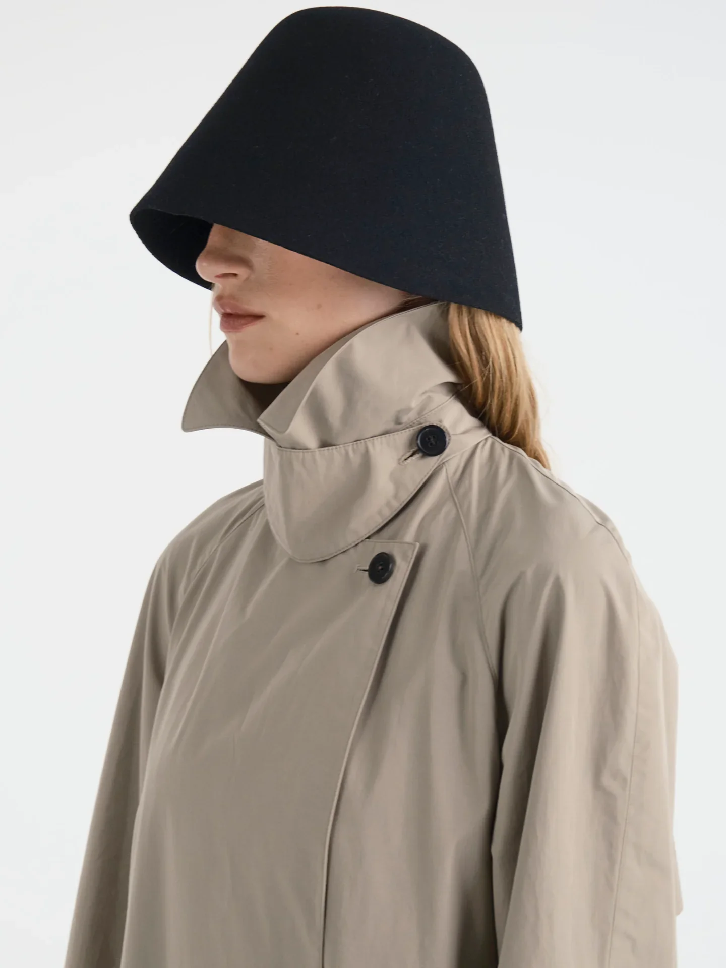 Aflalo - Vionne Trench in Cotton Nylon - Image 3