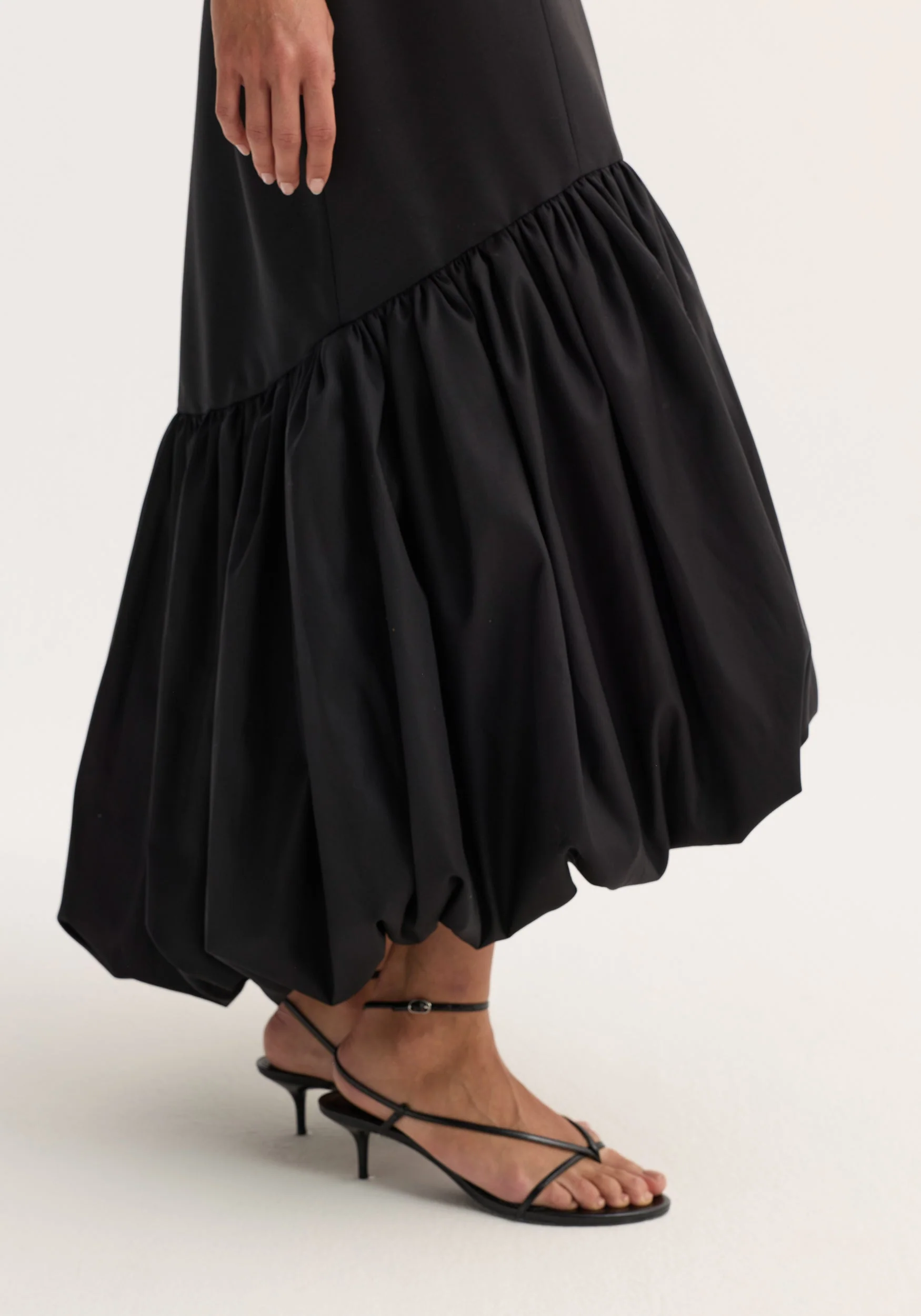 ROHE - Voluminous dress | black - Image 3