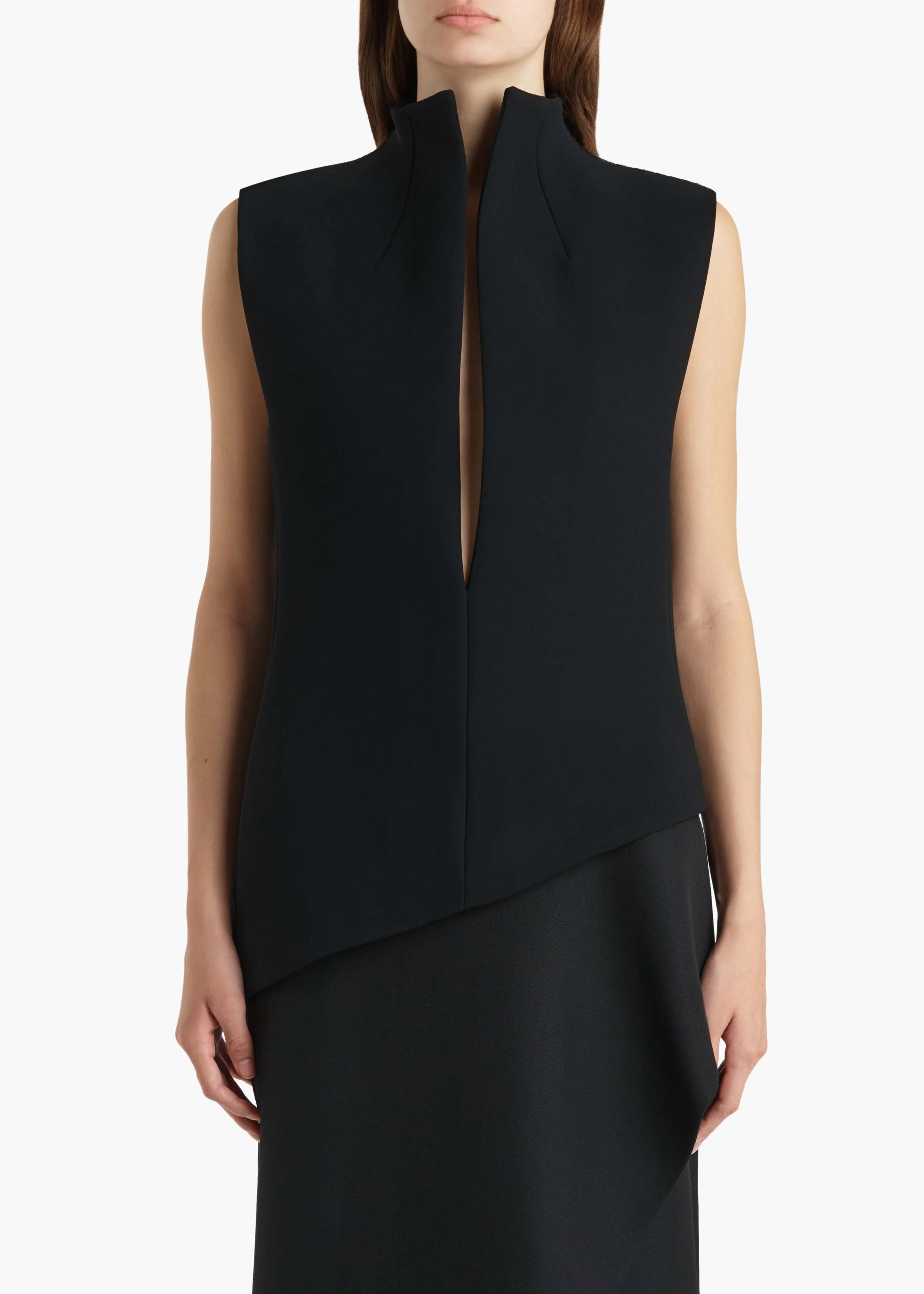 Khaite - Von Top in Black - Image 3