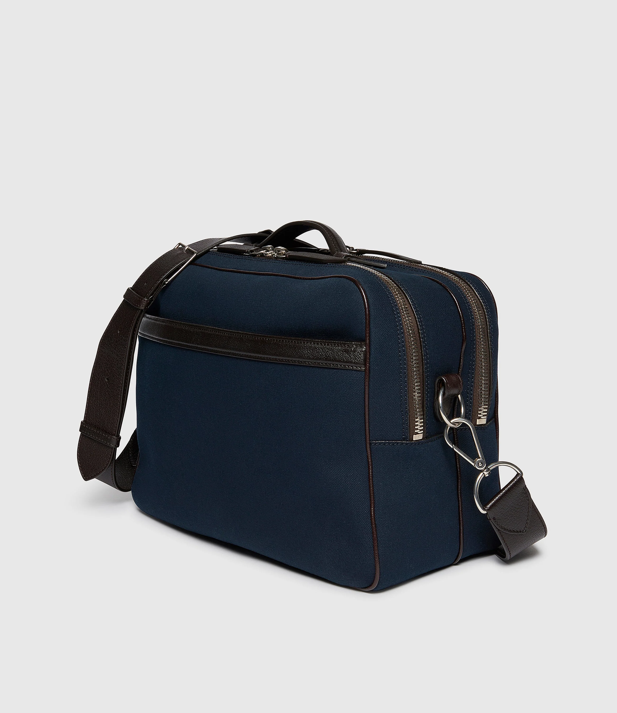 Metier - Wanderer Messenger Sustainable Cotton Navy - Image 2