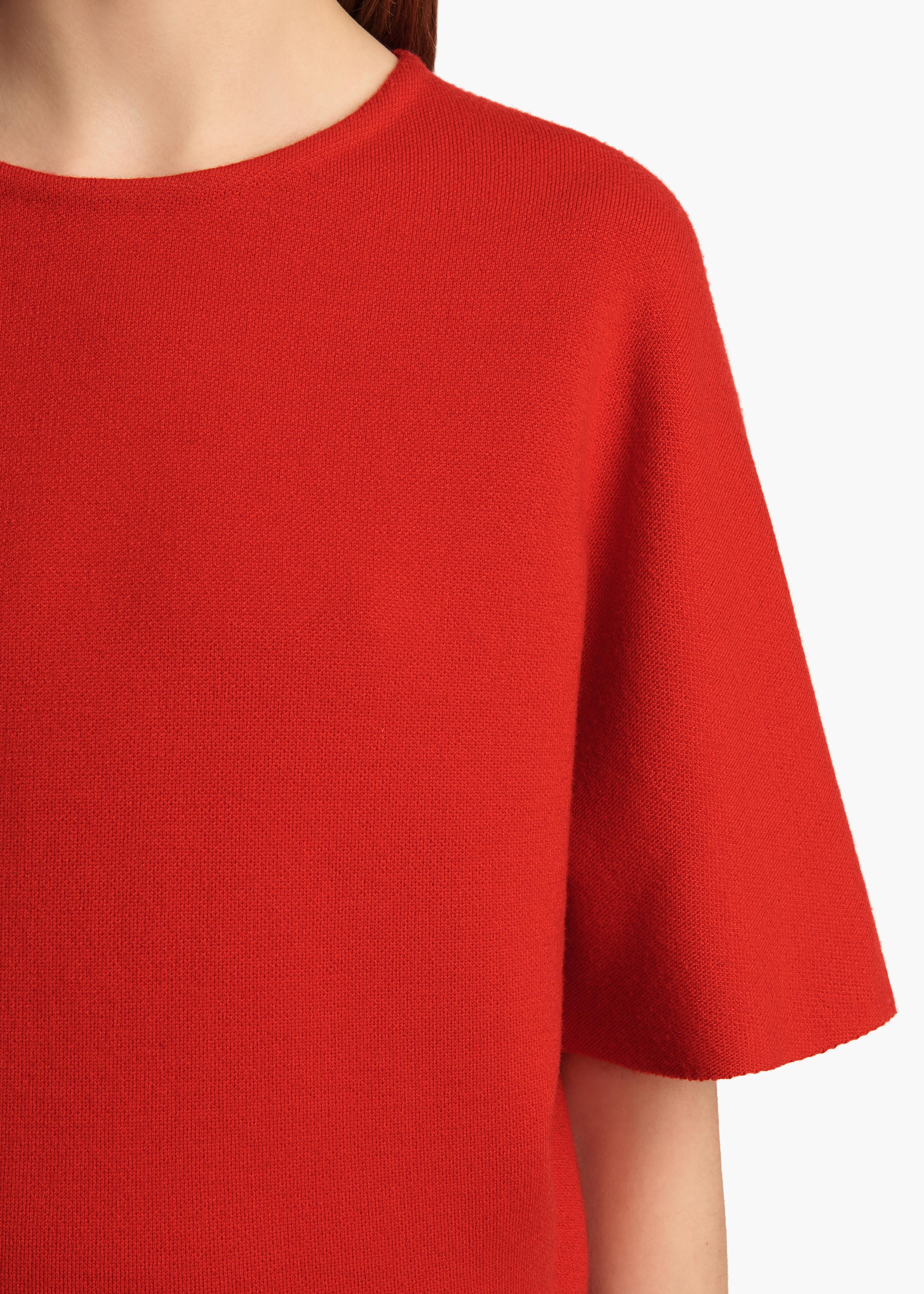 Khaite - Warren Top in Fire Red - Image 12