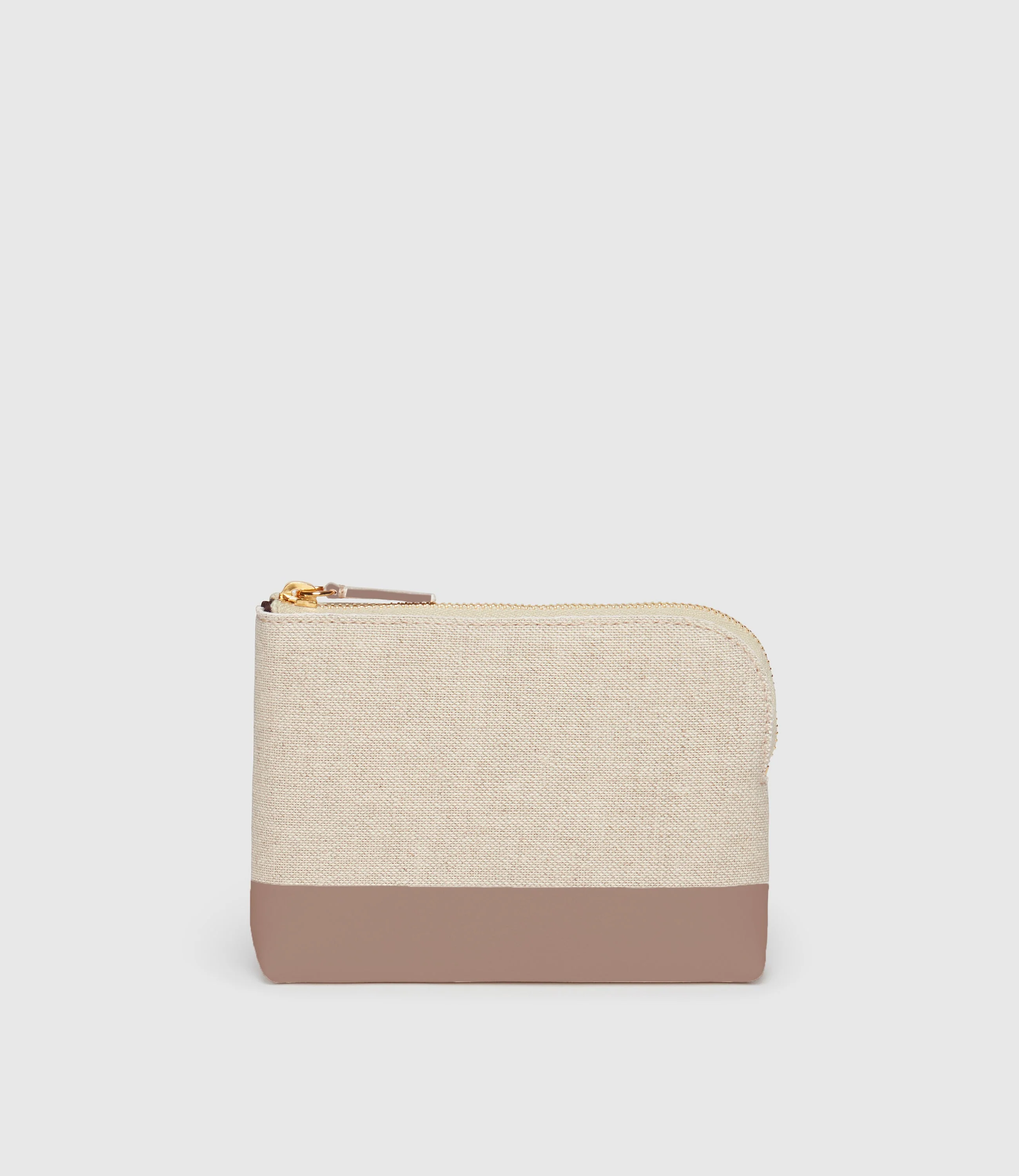 Metier - Westman Atelier By Métier Petite Makeup Pouch Natural Linen with Desert - Image 3