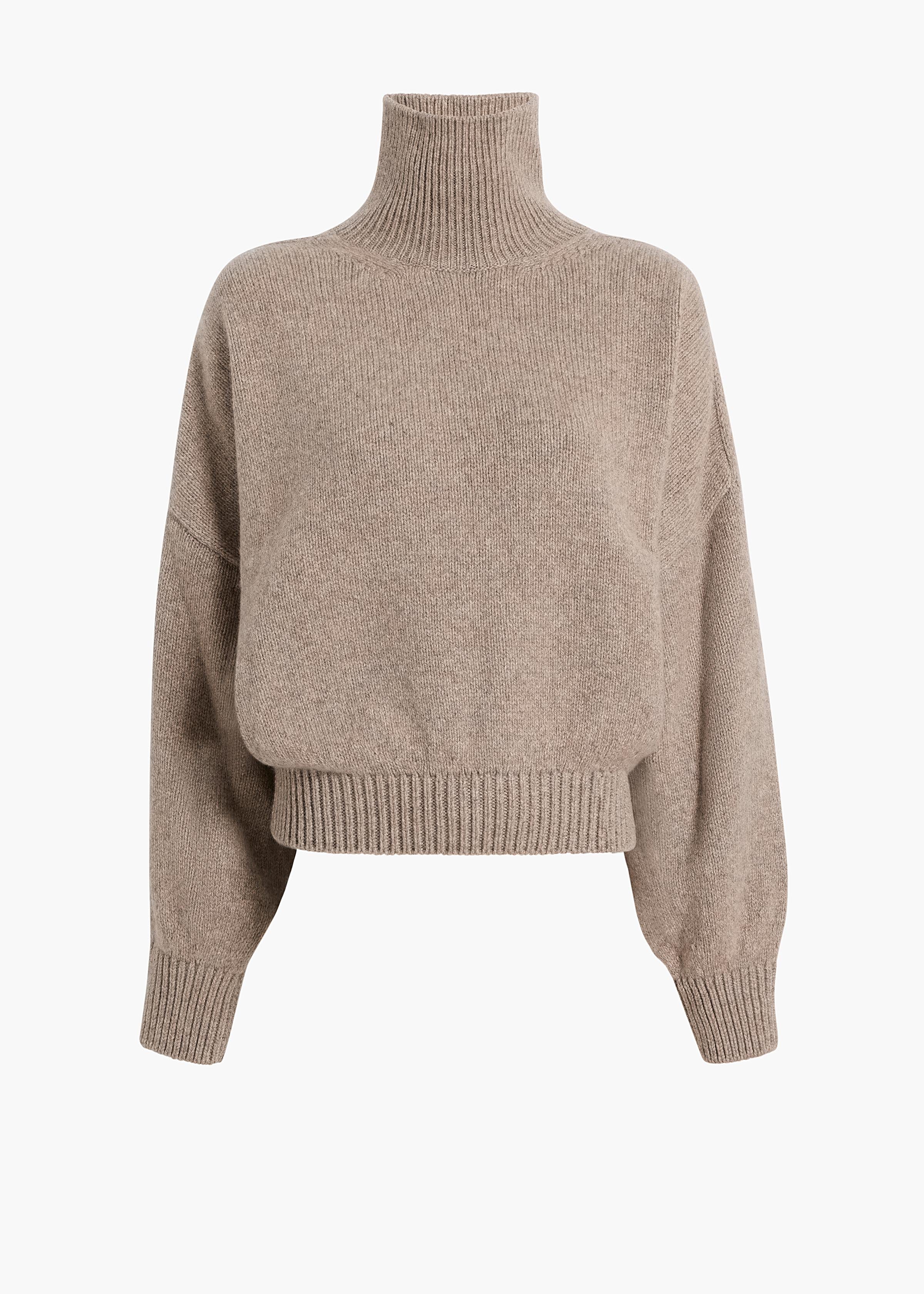 Khaite - Willem Sweater in Sepia - Image 8