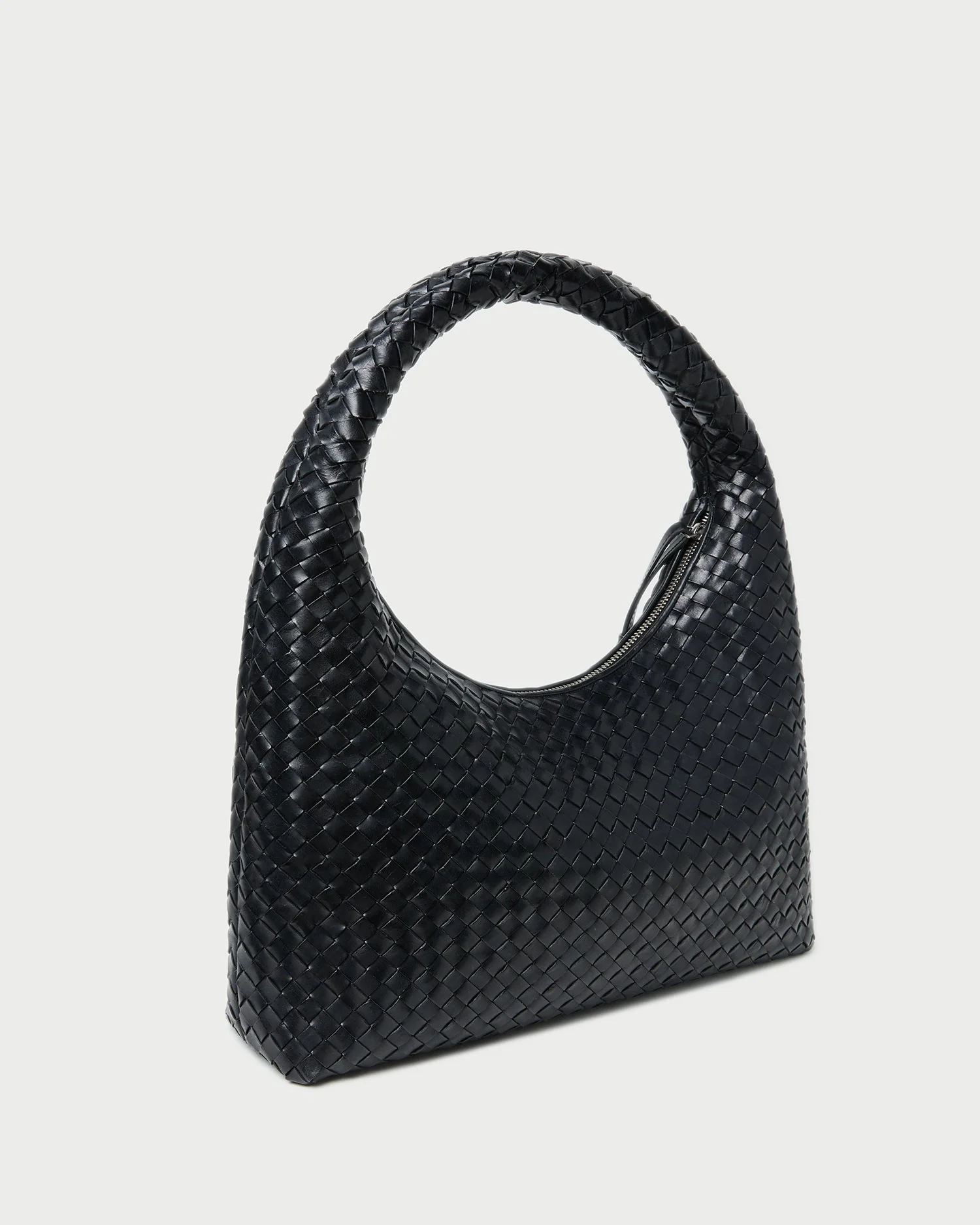 Loeffler Randall - Willow Black Woven Hobo Bag - Image 2