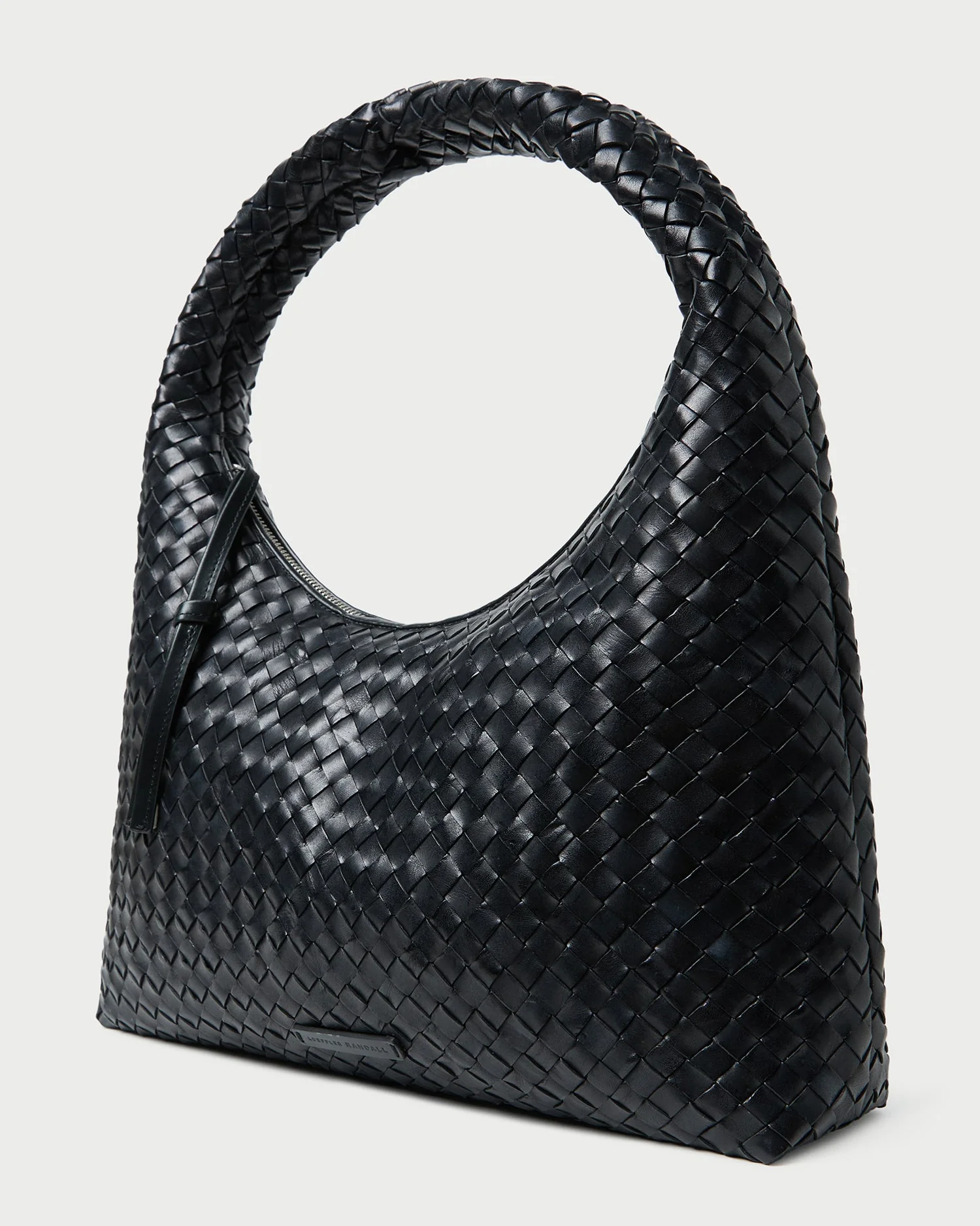Loeffler Randall - Willow Black Woven Hobo Bag - Image 3