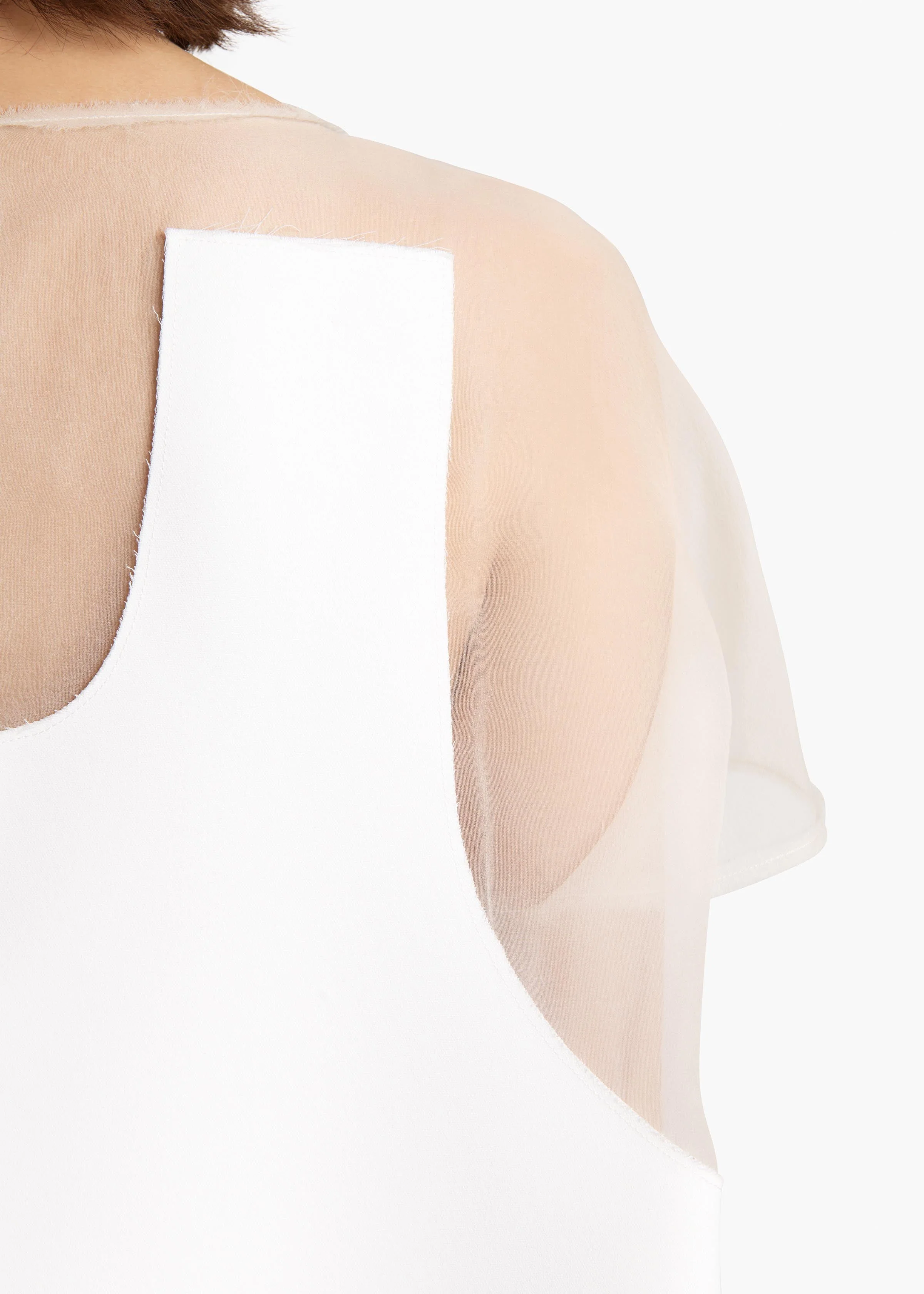 Khaite - Winona Dress in Chalk - Image 12