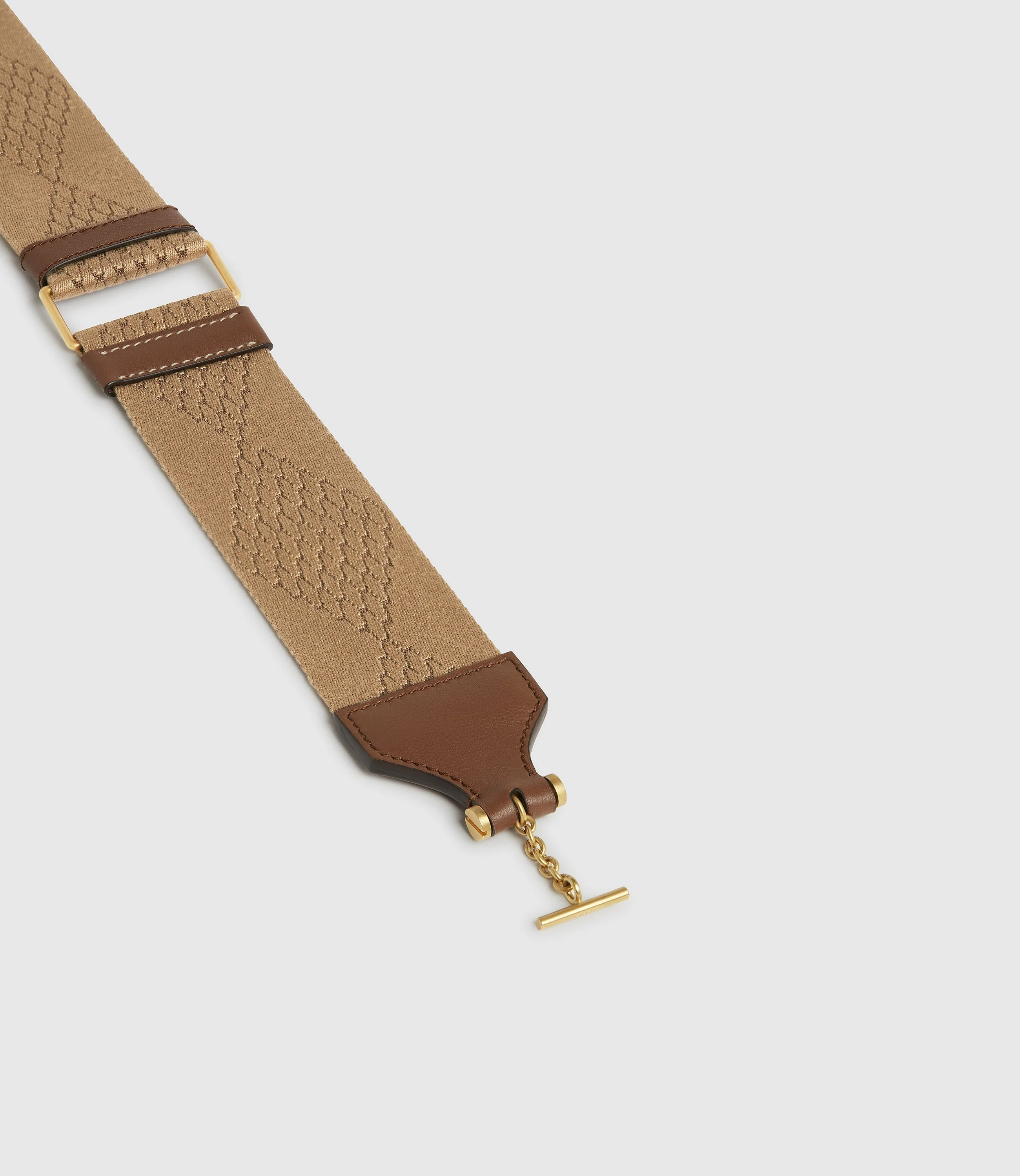 Metier - Women's Diamond Webbing Strap Havana - Image 2