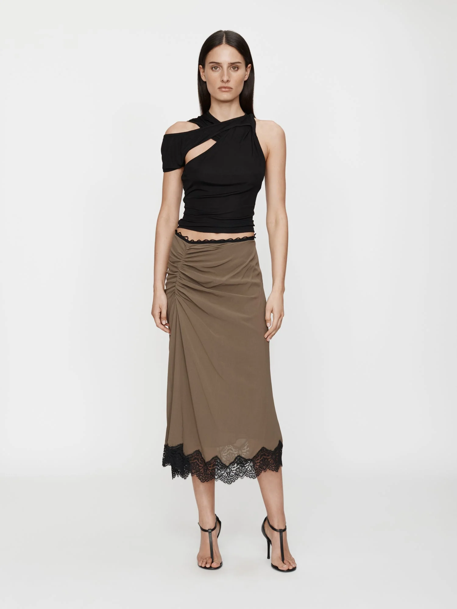 Christopher Esber - Wrapped Drape Rib Tank - Image 2