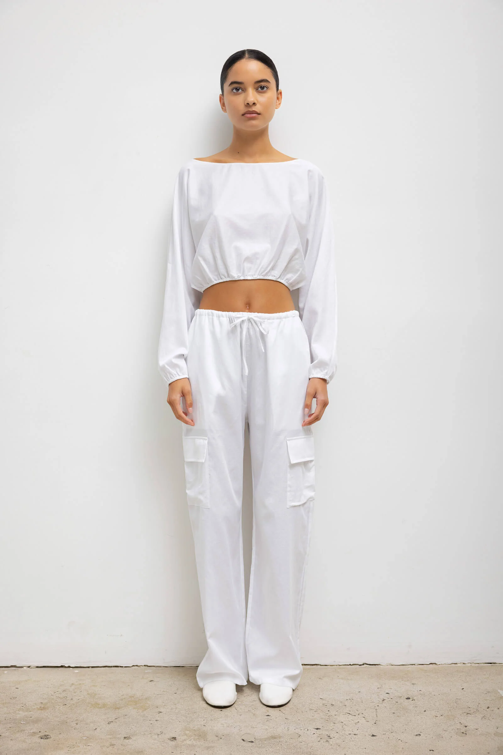 Leset - Yoko Long Sleeve Blouson Top - Image 3