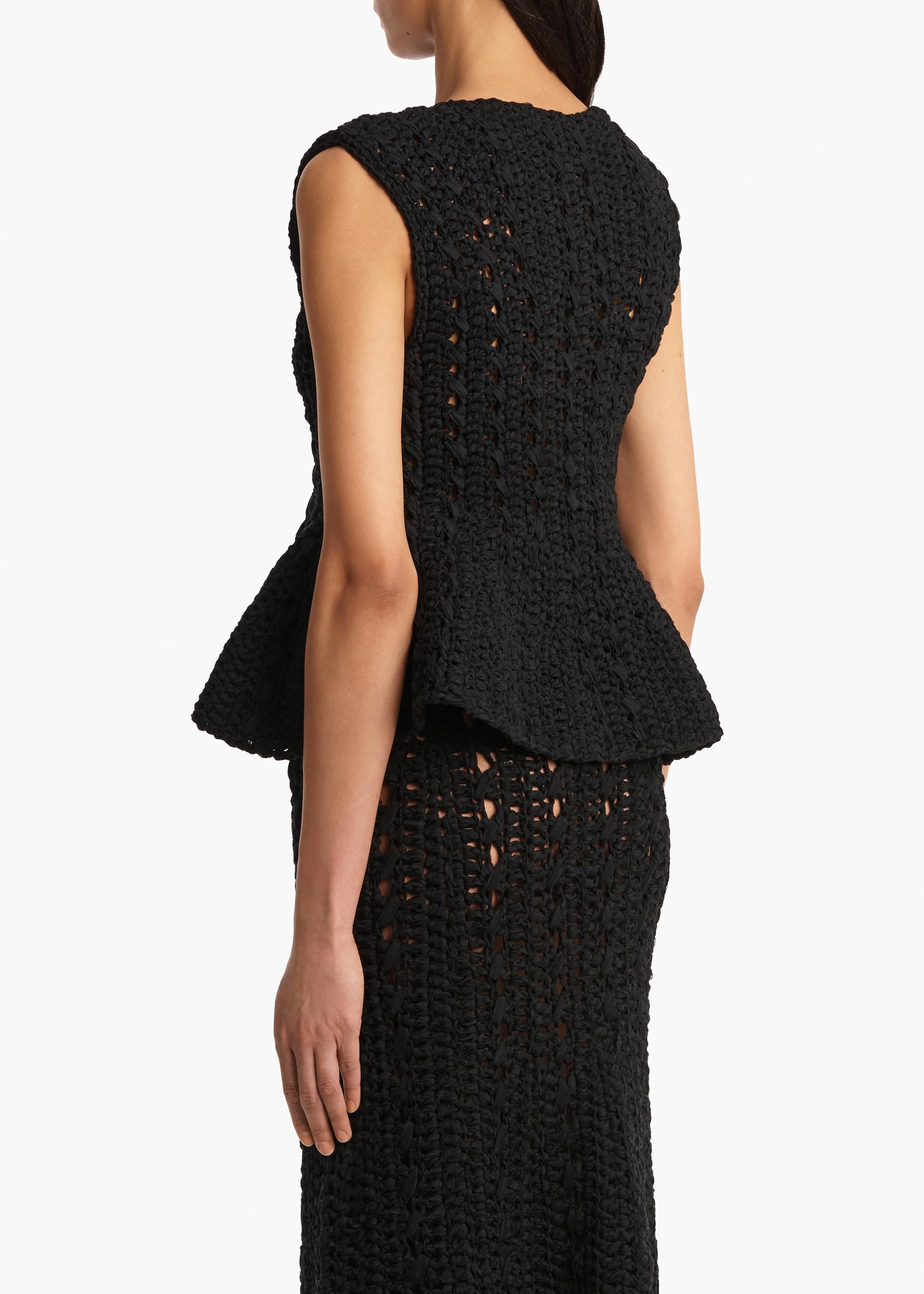 Khaite - Yuka Top in Black - Image 4