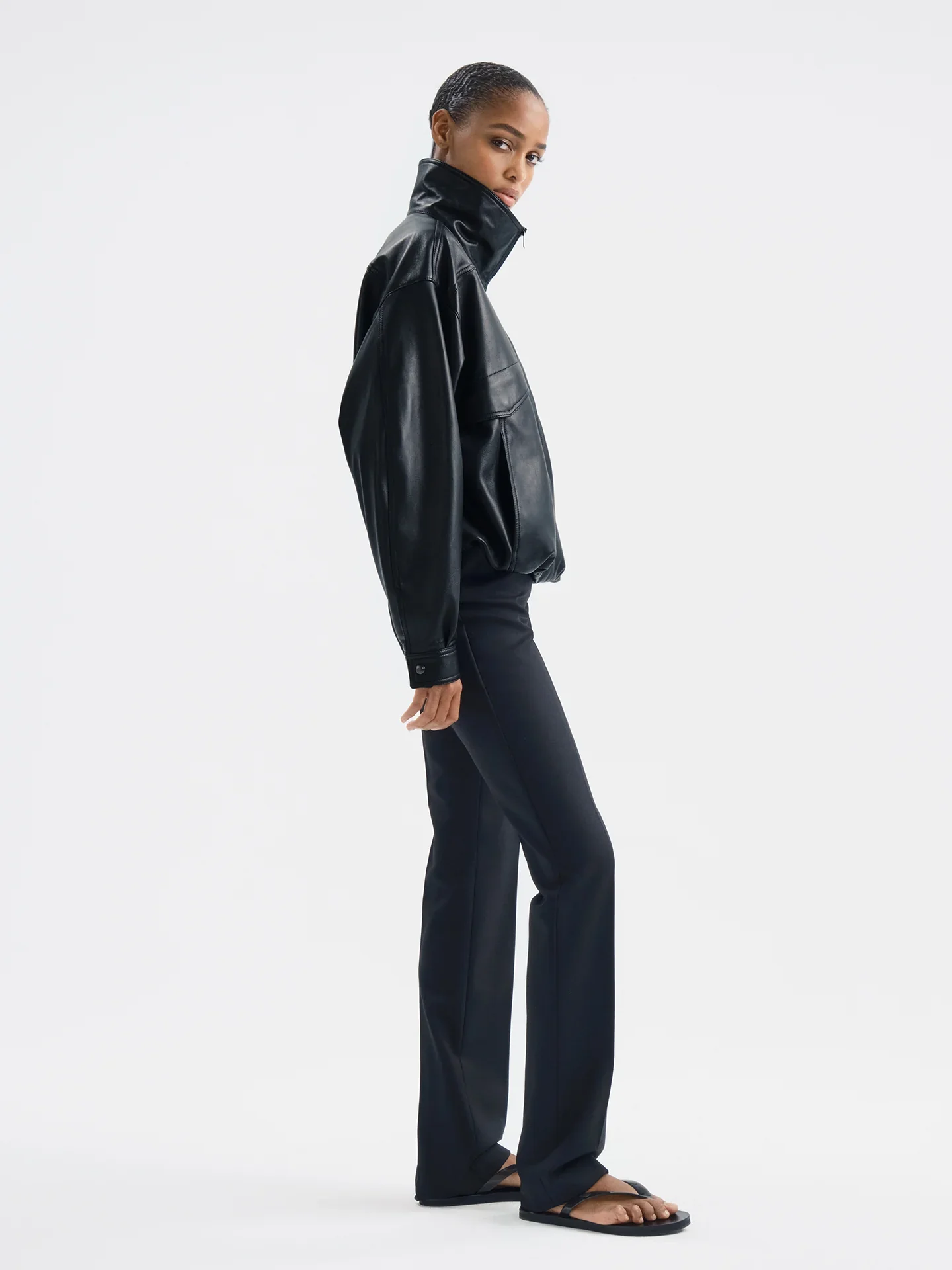 Aflalo - Zadie Jacket in Leather - Image 5