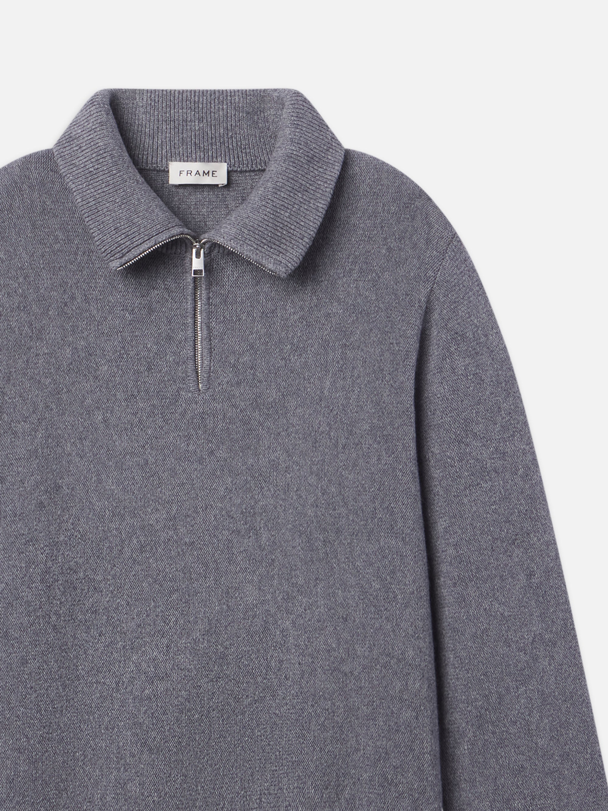 FRAME - Zip Up Wool Sweater - Image 2
